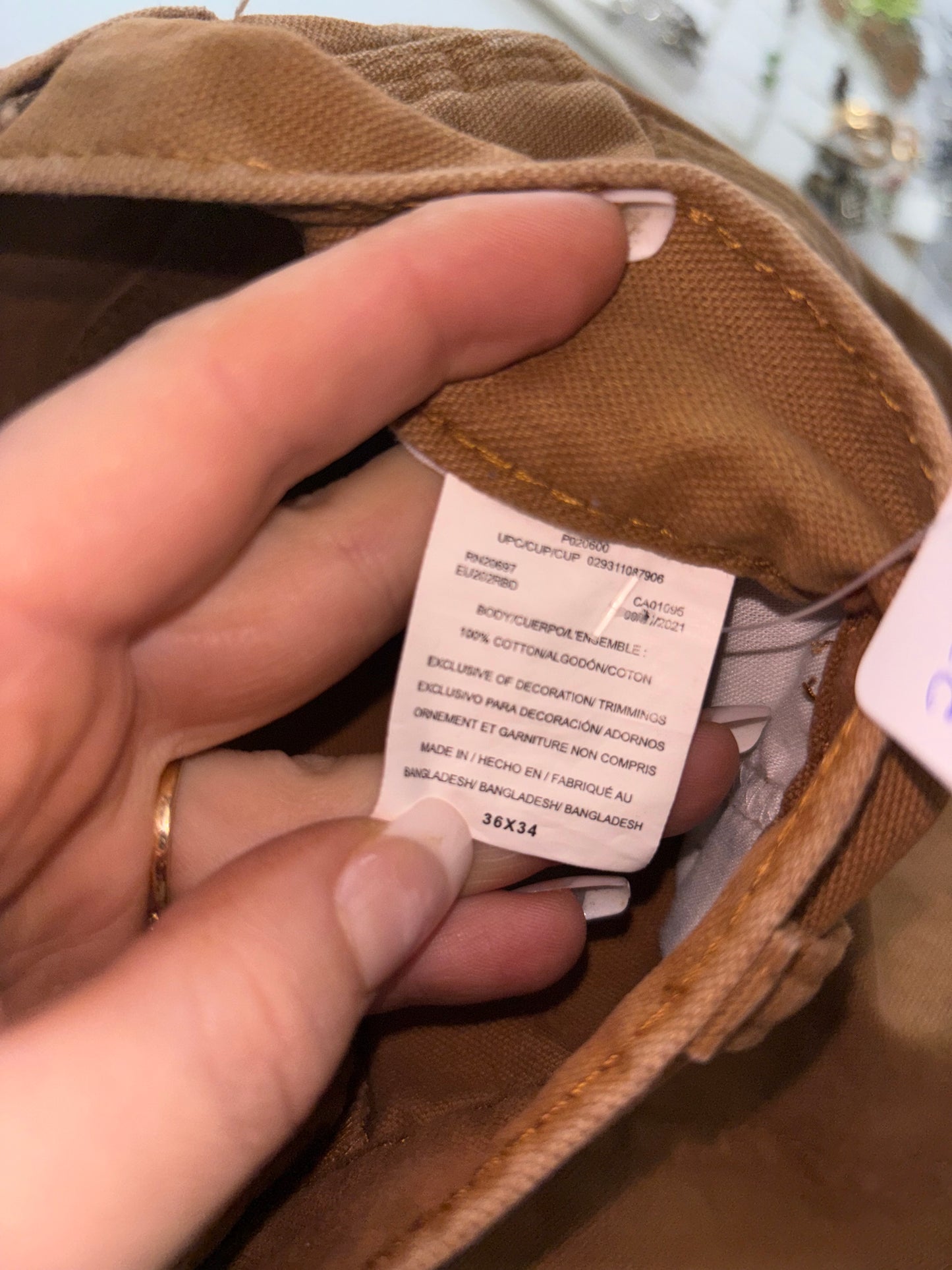 Jeans Brun DICKIES - Grandeur: 36