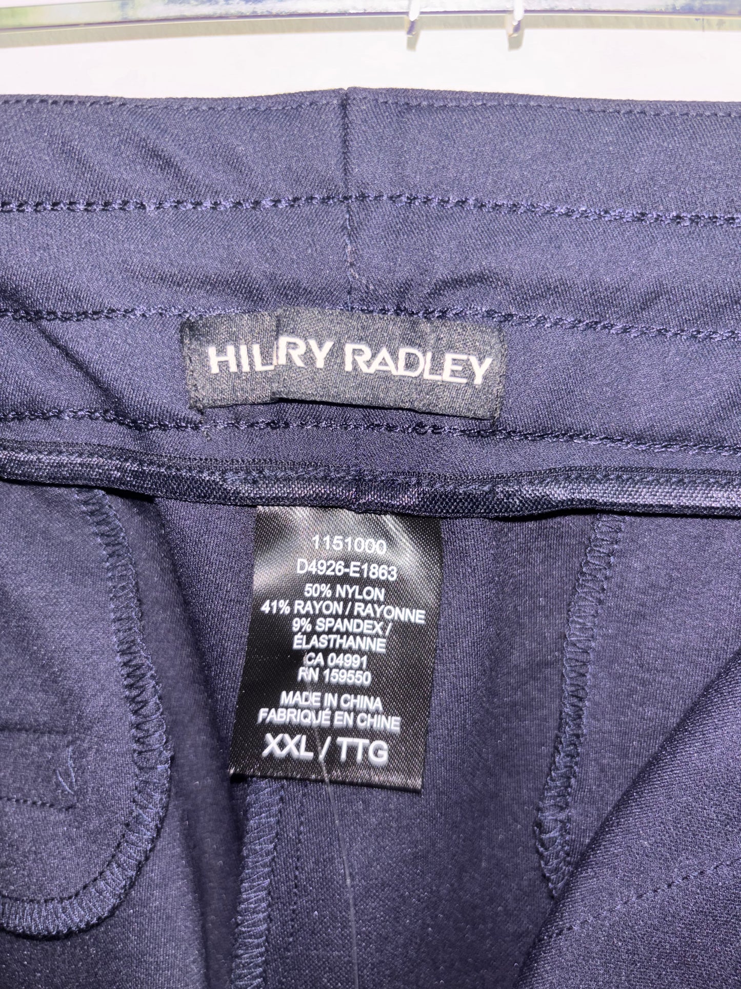 Joggin Bleu Marin Homme HILARY RADLEY - Grandeur: XXL