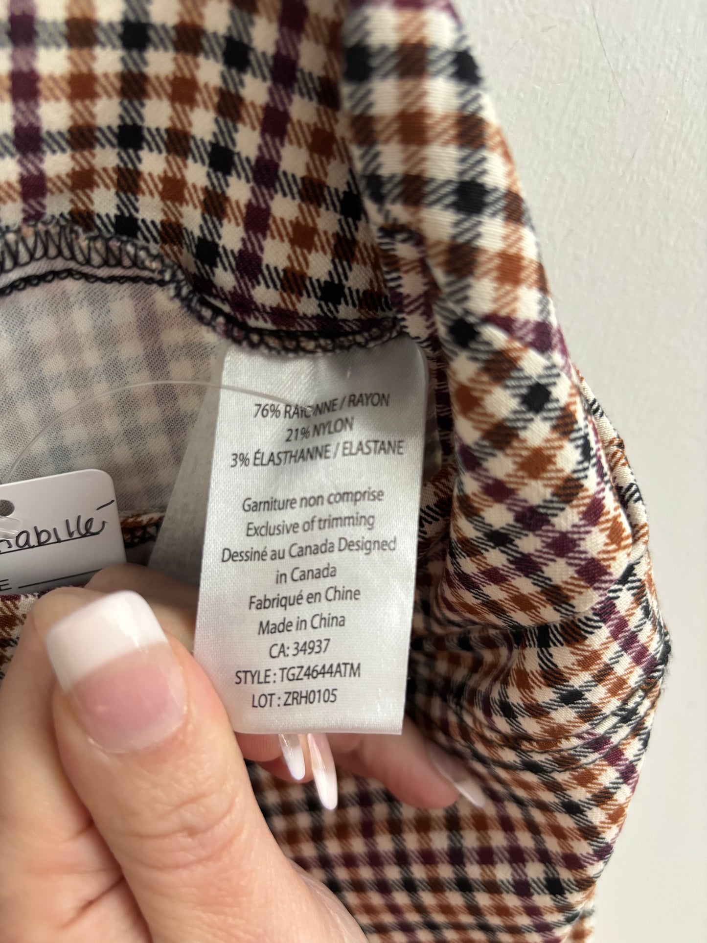 Pantalon Carotter Brun TAG - Grandeur: 9 (petit)