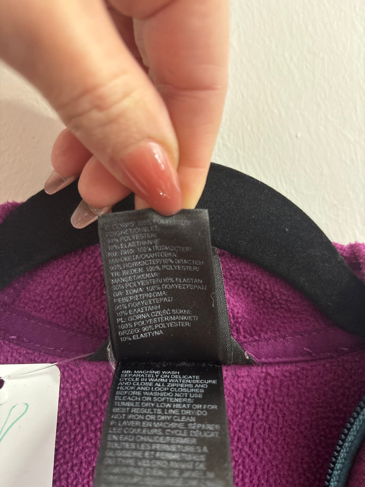 Coton Ouaté Mauve THE NORTH FACE - Grandeur: Small