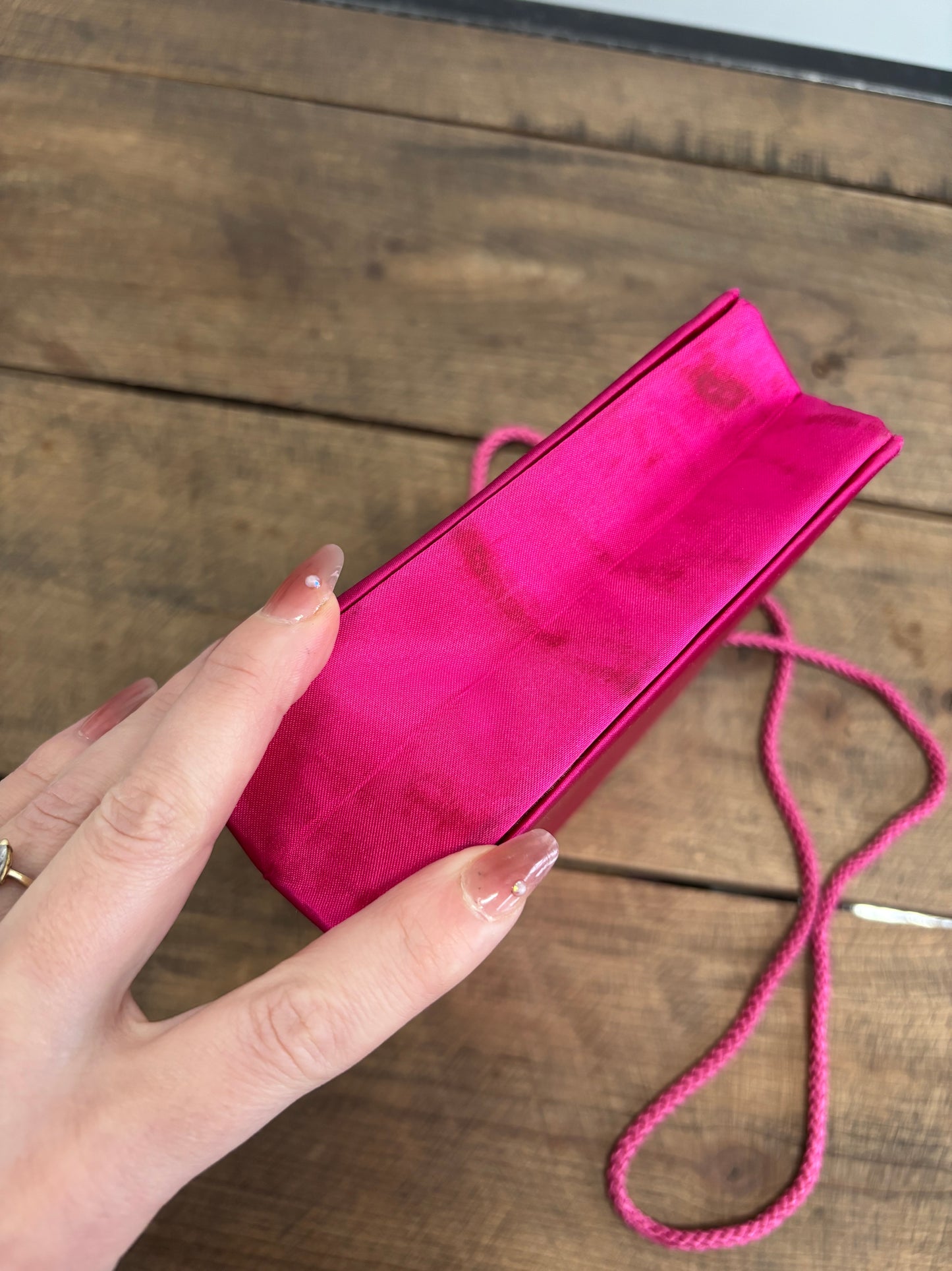 Sac de Soiré Rose Retro CAROLYNE BARTON