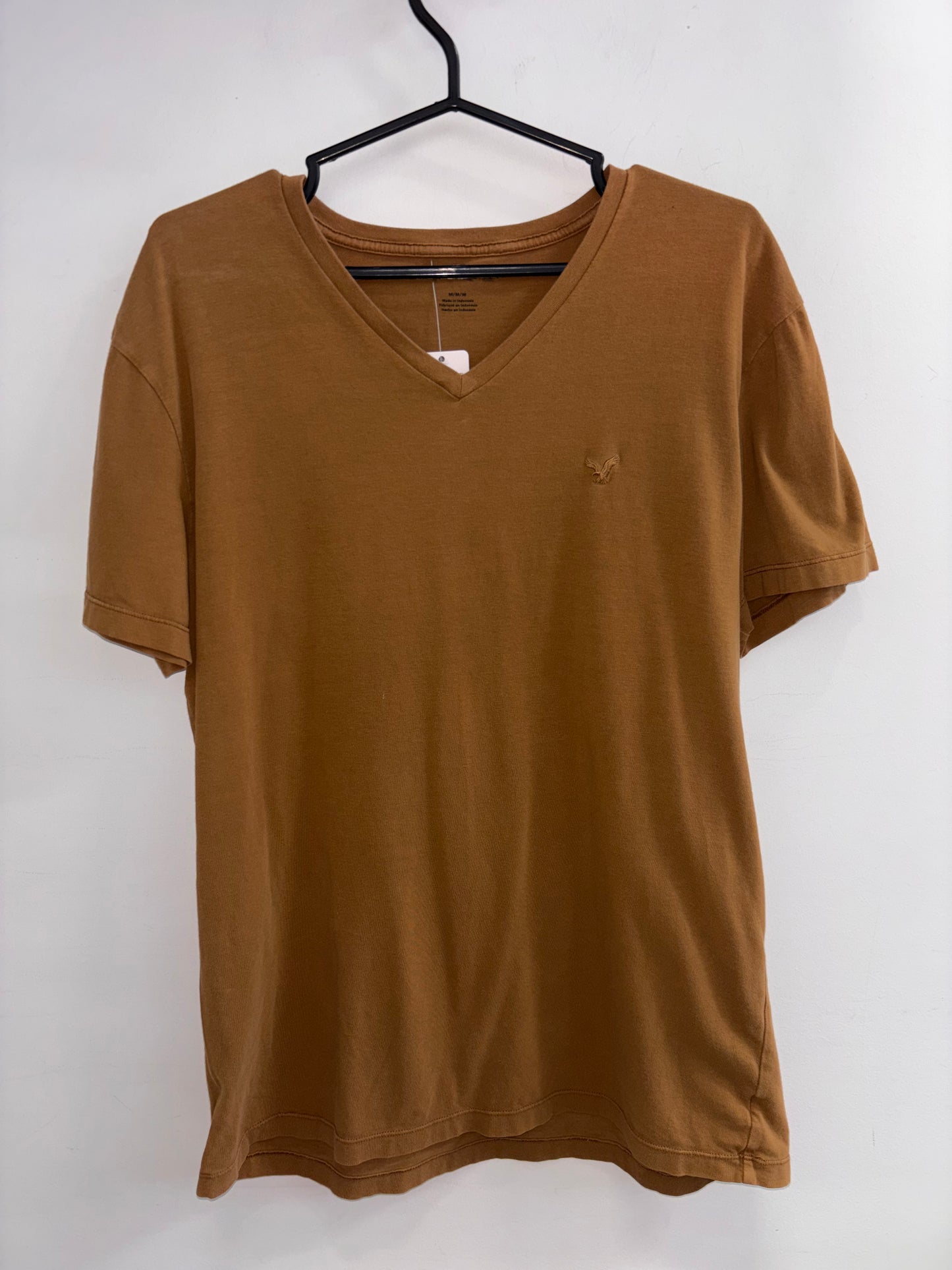 T-shirt brun homme AMERICAN EAGLE - Grandeur: Medium