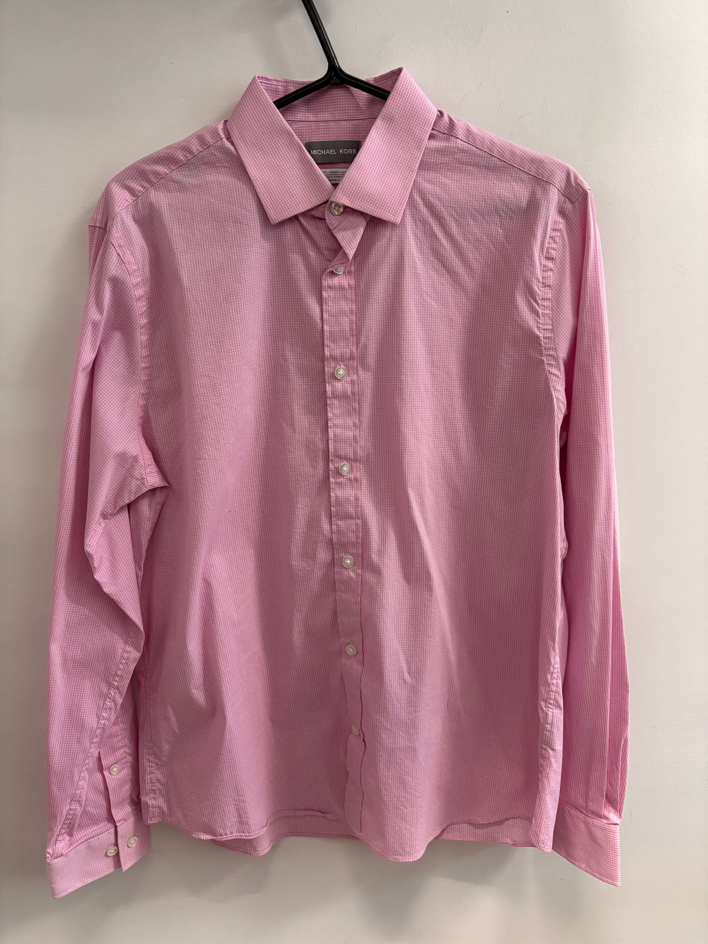 Chemise rose homme MICHAEL KORS - Grandeur: Large