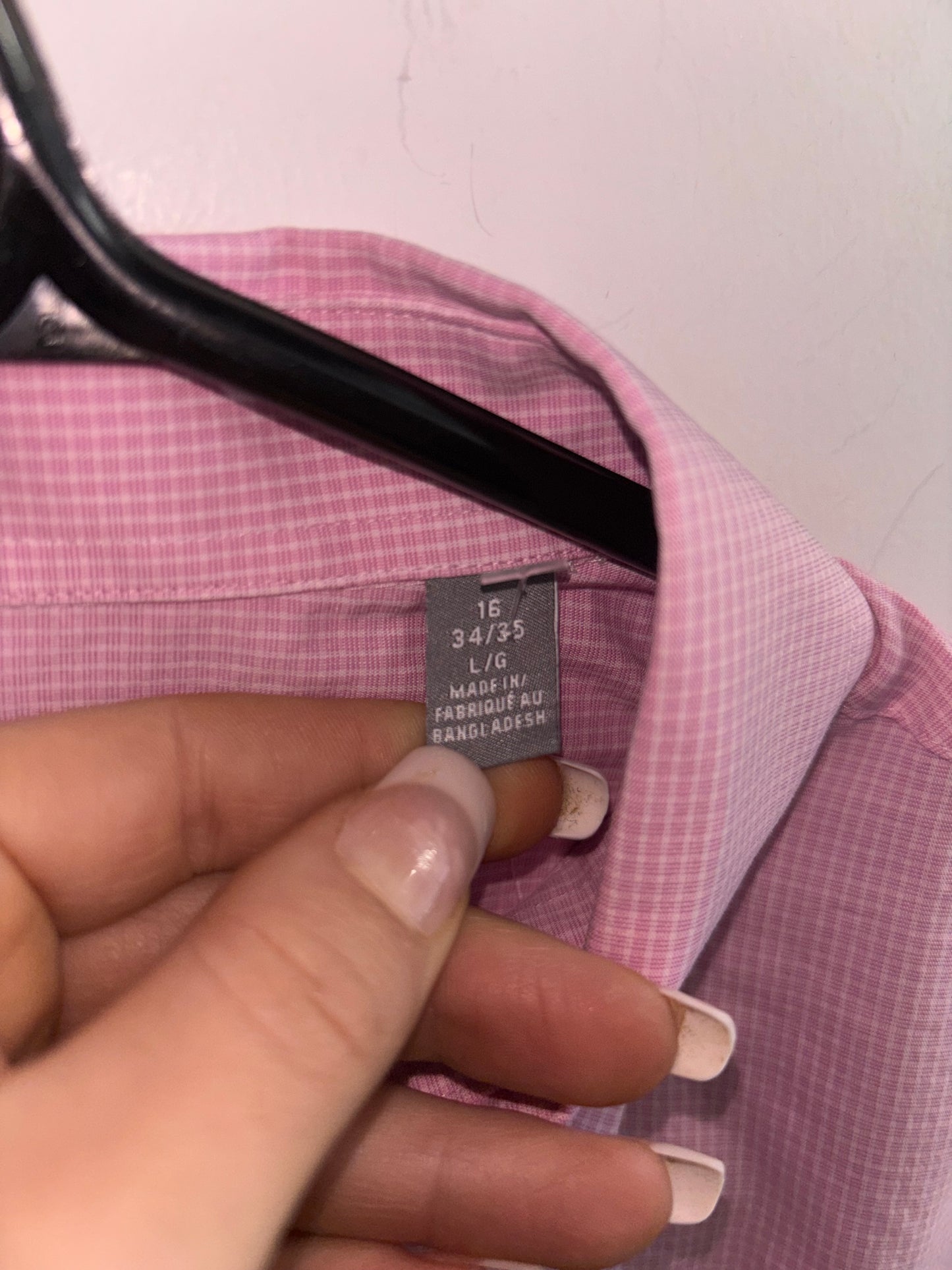 Chemise rose homme MICHAEL KORS - Grandeur: Large