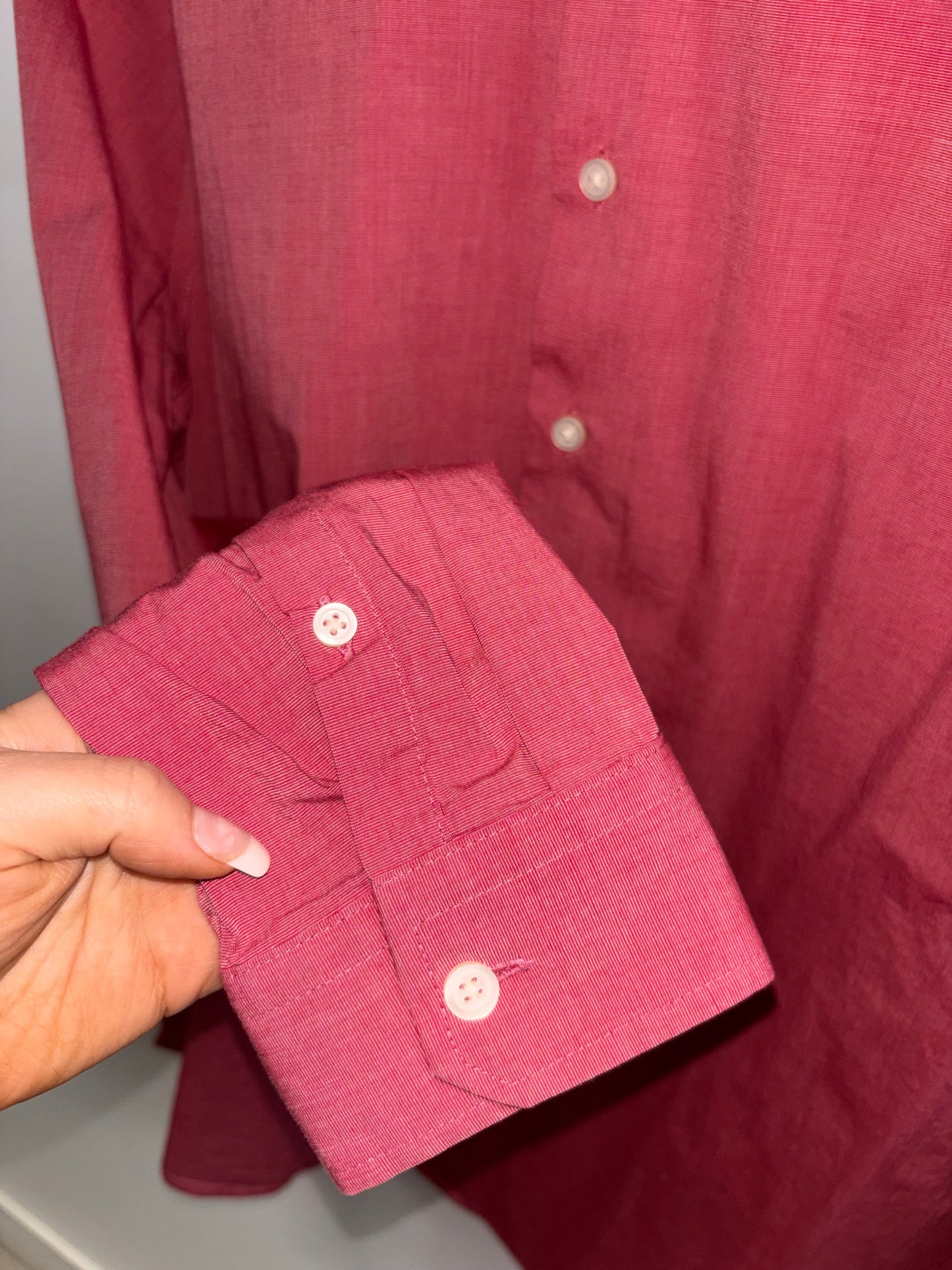 Chemise rouge homme EXPRESS1MX - Grandeur: Large