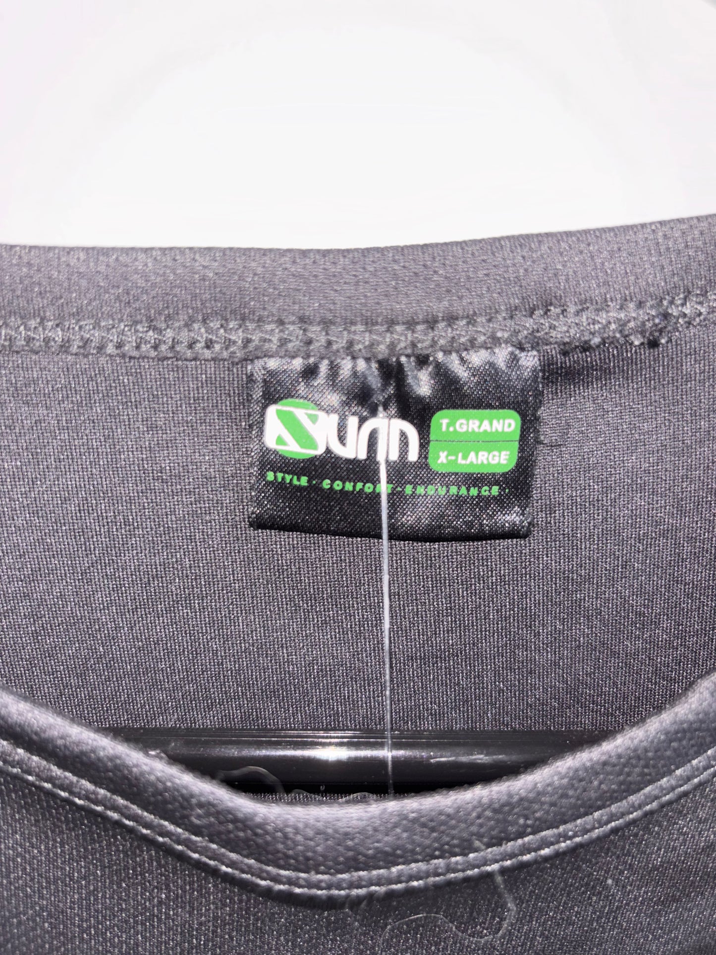 T-shirt Sport Gris Foncé - Grandeur: XLarge