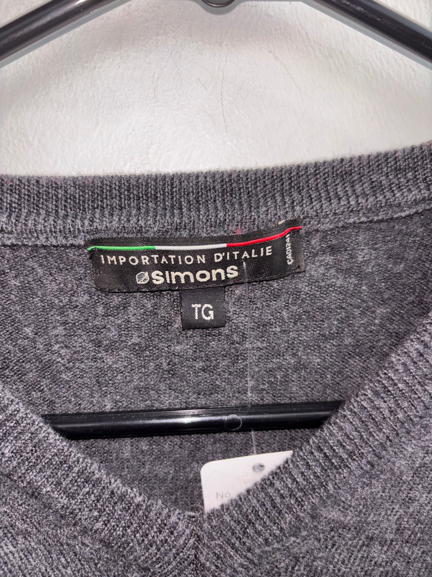 Tricot Gris SIMONS - Grandeur: XLarge