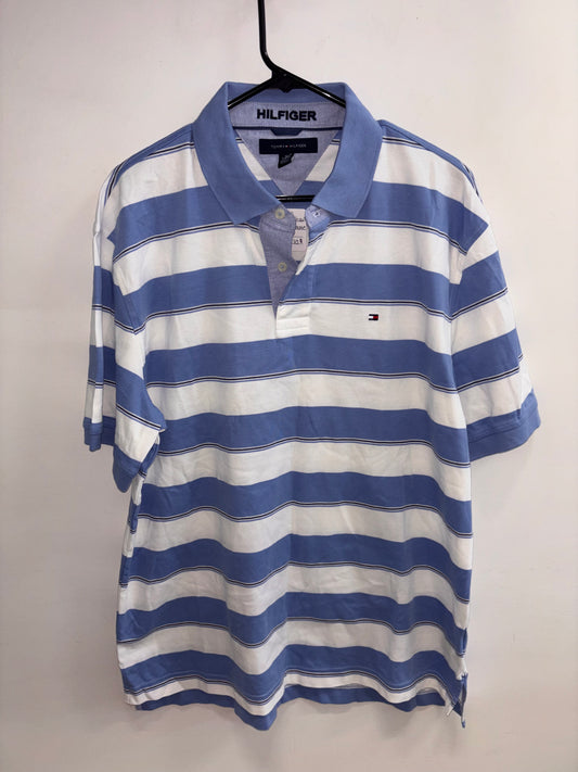 Polo Homme Raillé TOMMY HILFIGURE - Grandeur: XLarge