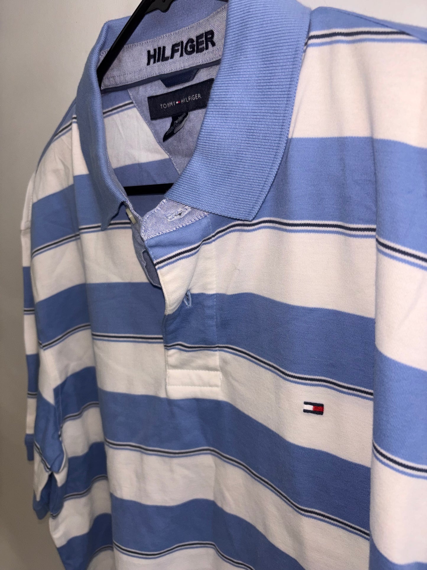 Polo Homme Raillé TOMMY HILFIGURE - Grandeur: XLarge