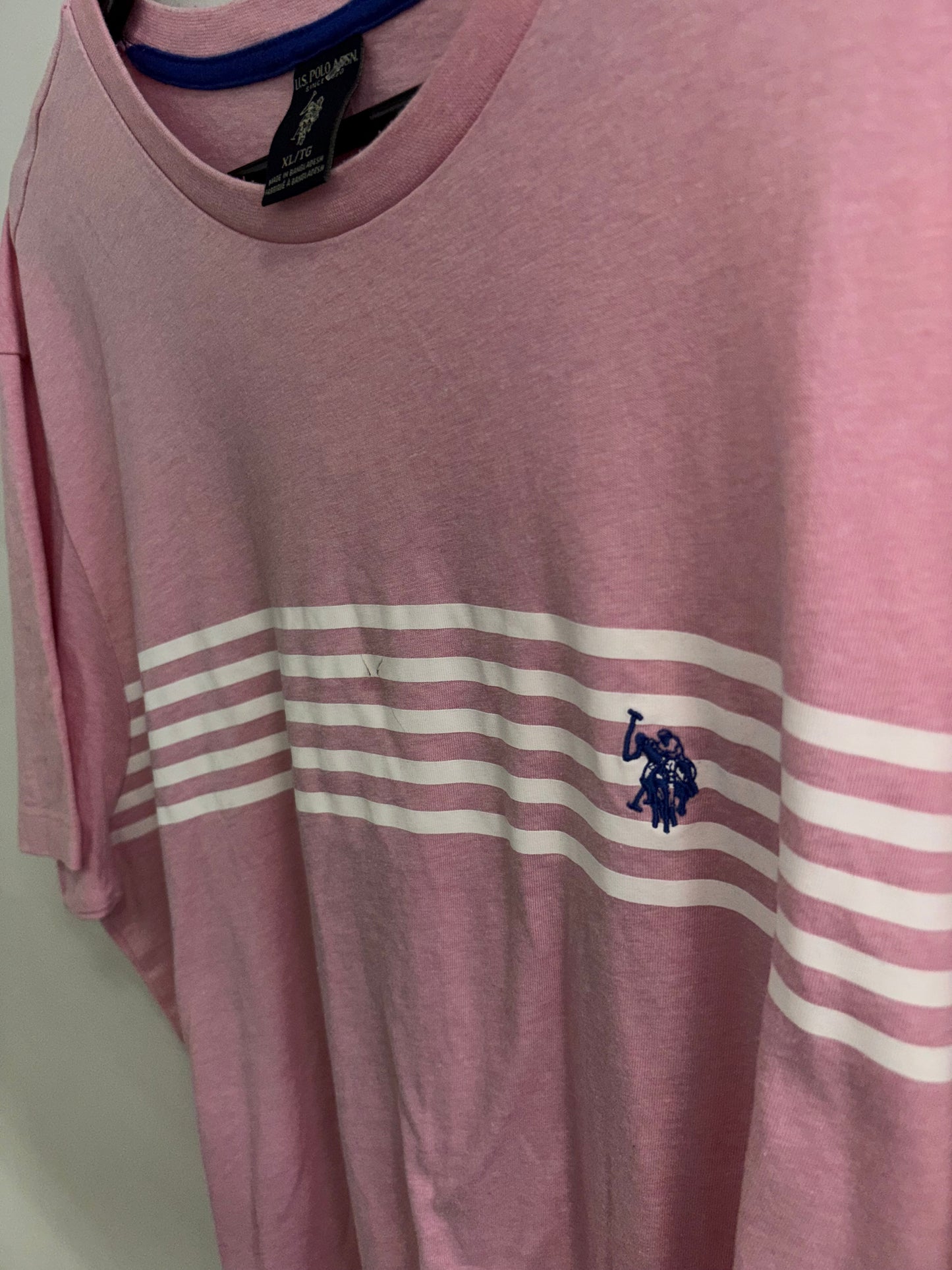 T-shirt Rose Homme U.S. POLO ASSN. - Grandeur: XLarge