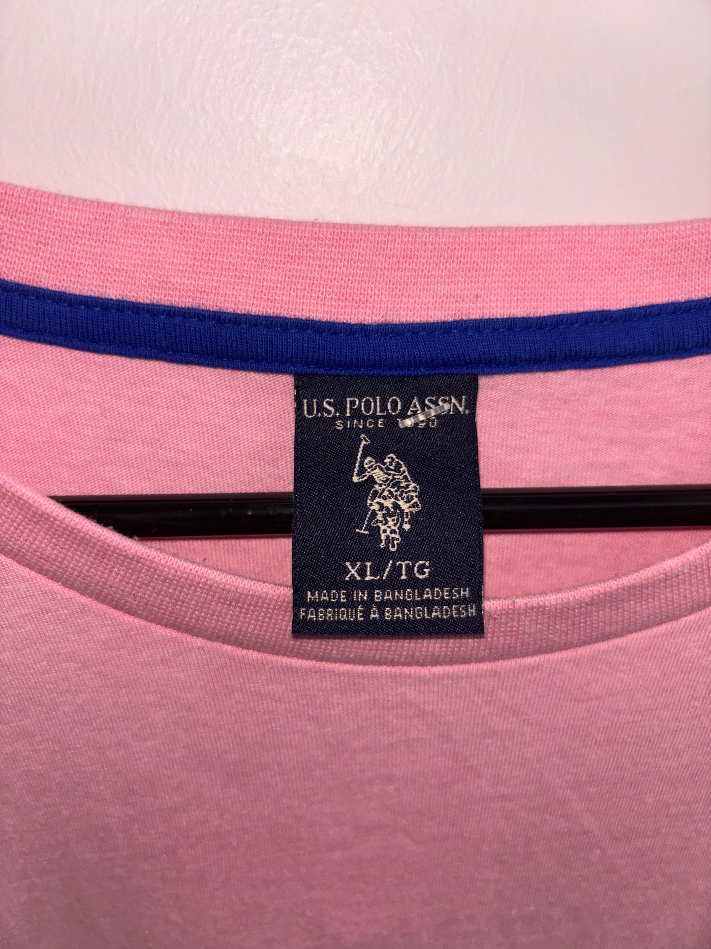 T-shirt Rose Homme U.S. POLO ASSN. - Grandeur: XLarge