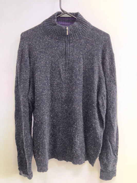 Polo Laine Bleu Marin EMANUEL UNGARD - Grandeur: XXL