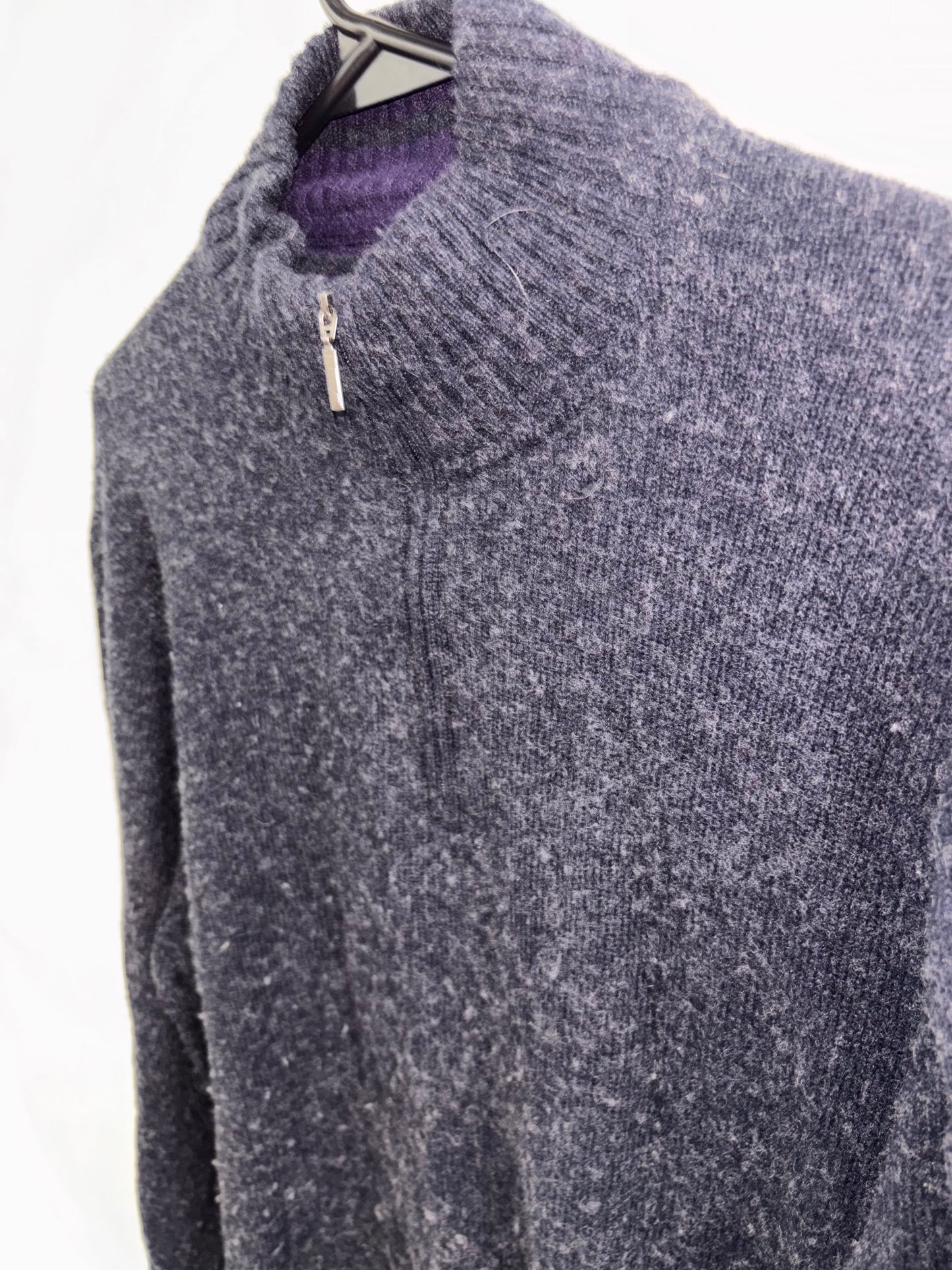 Polo Laine Bleu Marin EMANUEL UNGARD - Grandeur: XXL