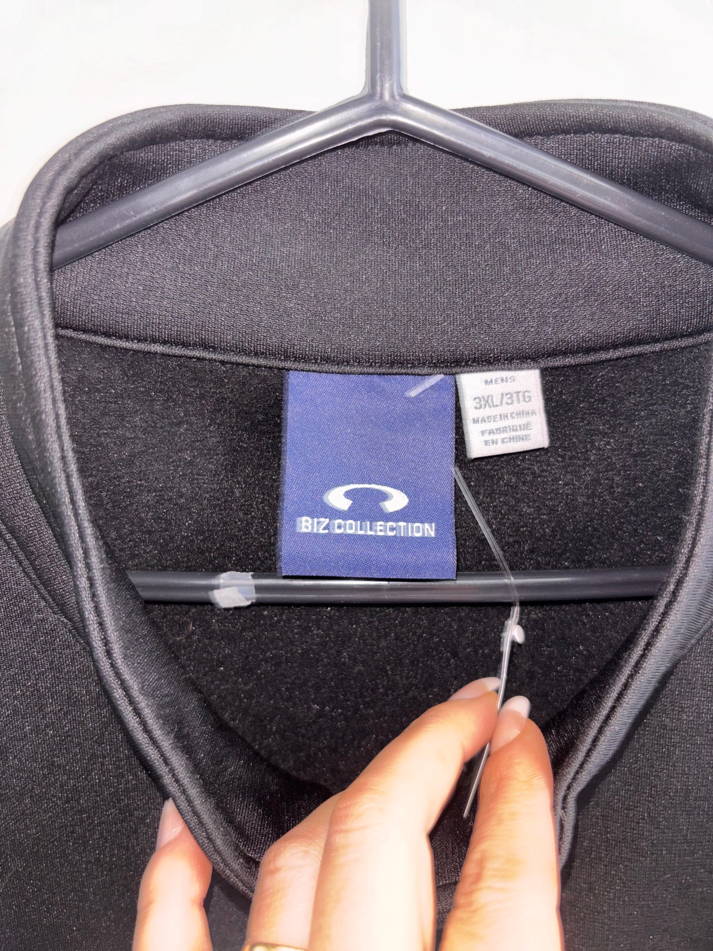 Veste sans manche Noir BIZ COLLECTION - Grandeur: 3XL