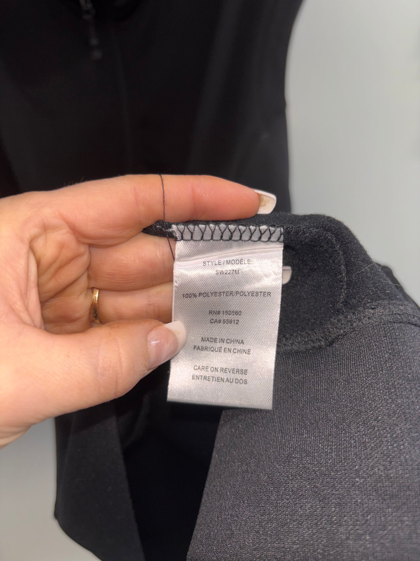 Veste sans manche Noir BIZ COLLECTION - Grandeur: 3XL