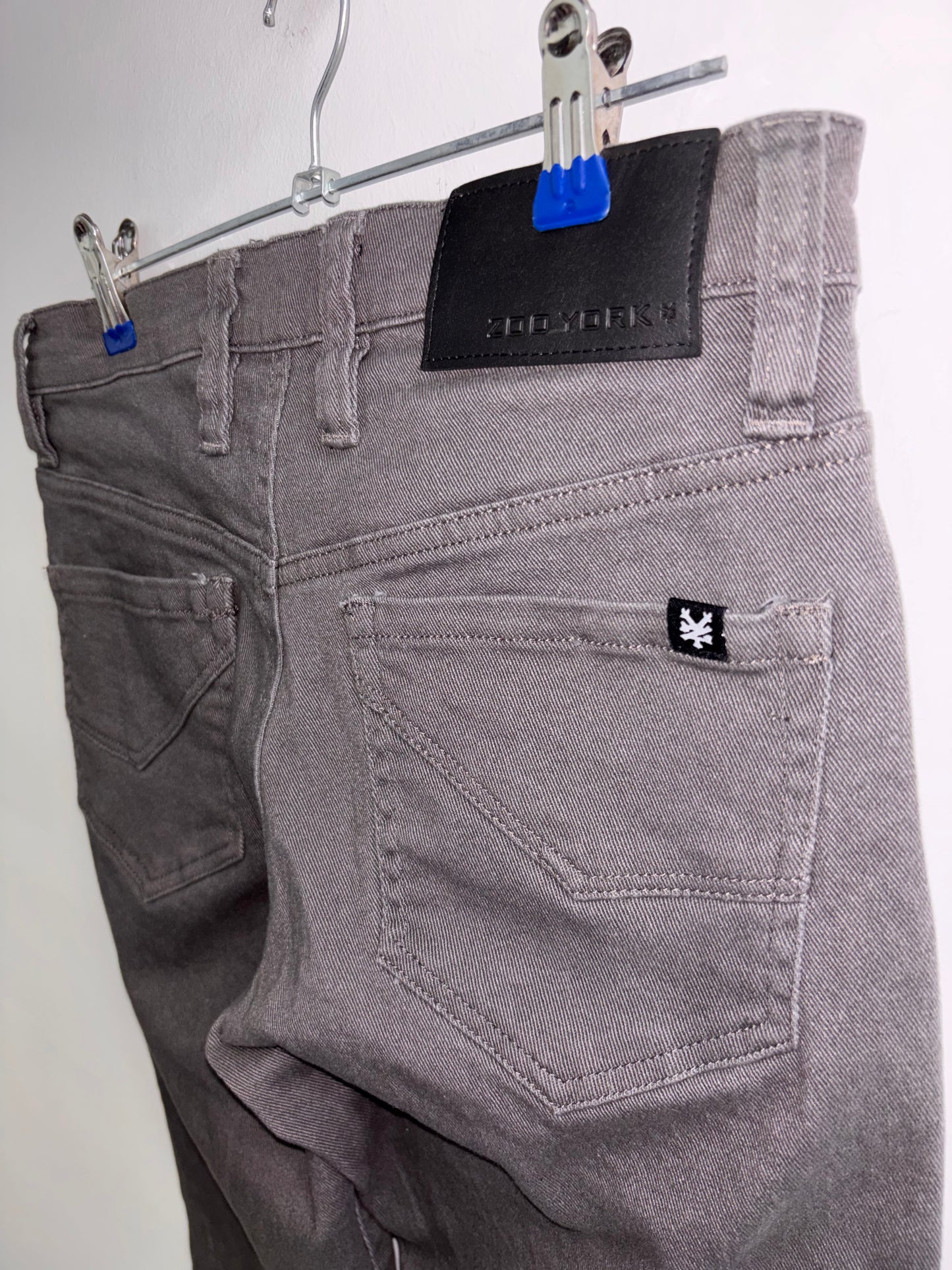 Jeans Gris Homme ZOO YORK - Grandeur: 26