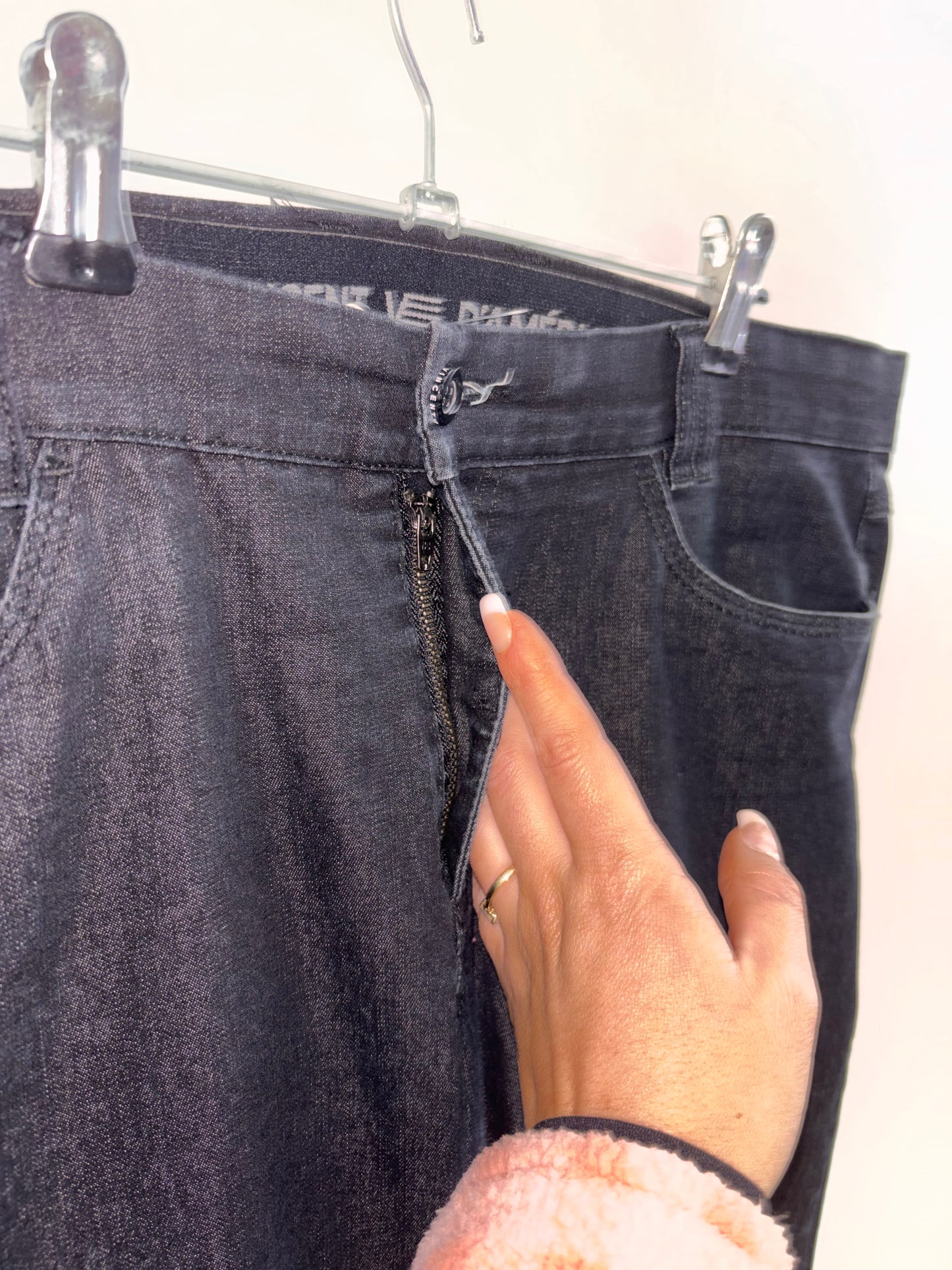 Jeans Noir Homme VINCENT D'AMERIQUE - Grandeur: 32