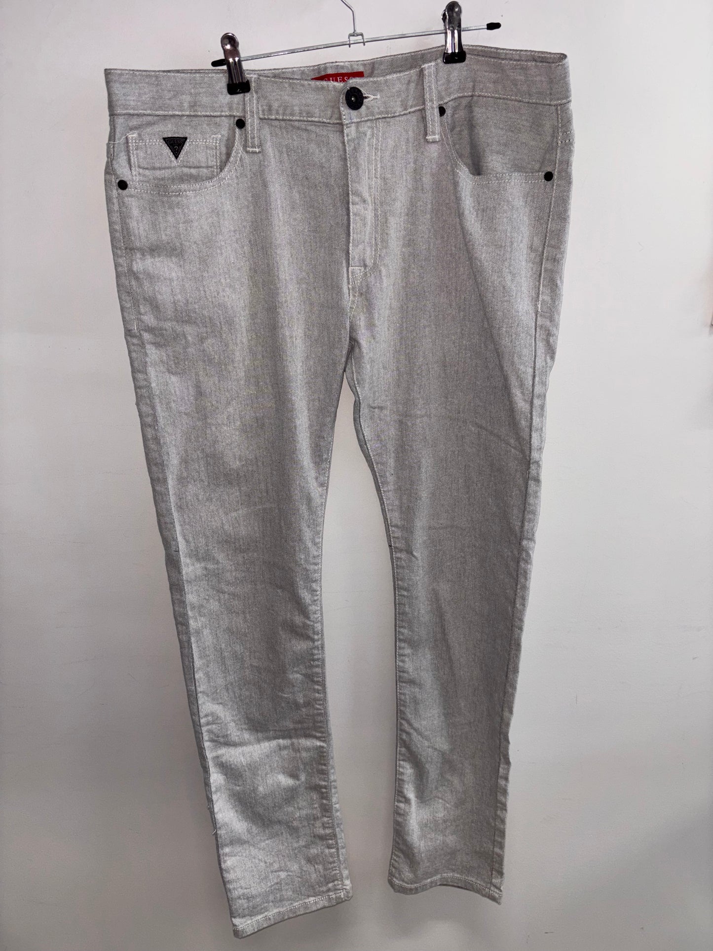 Jeans Gris Pâle Homme GUESS - Grandeur: 34
