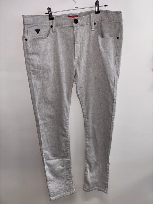 Jeans Gris Pâle Homme GUESS - Grandeur: 34