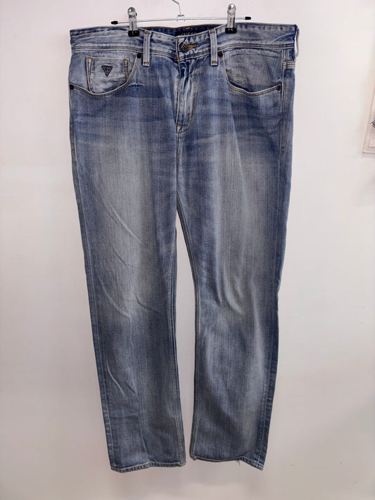 Jeans Pâle Délaver Homme GUESS - Grandeur: 36