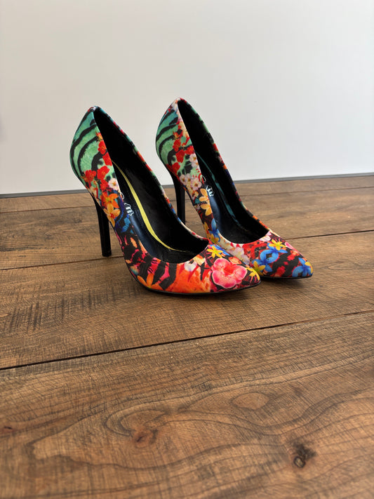 Talon multi couleur fleuri - ALDO