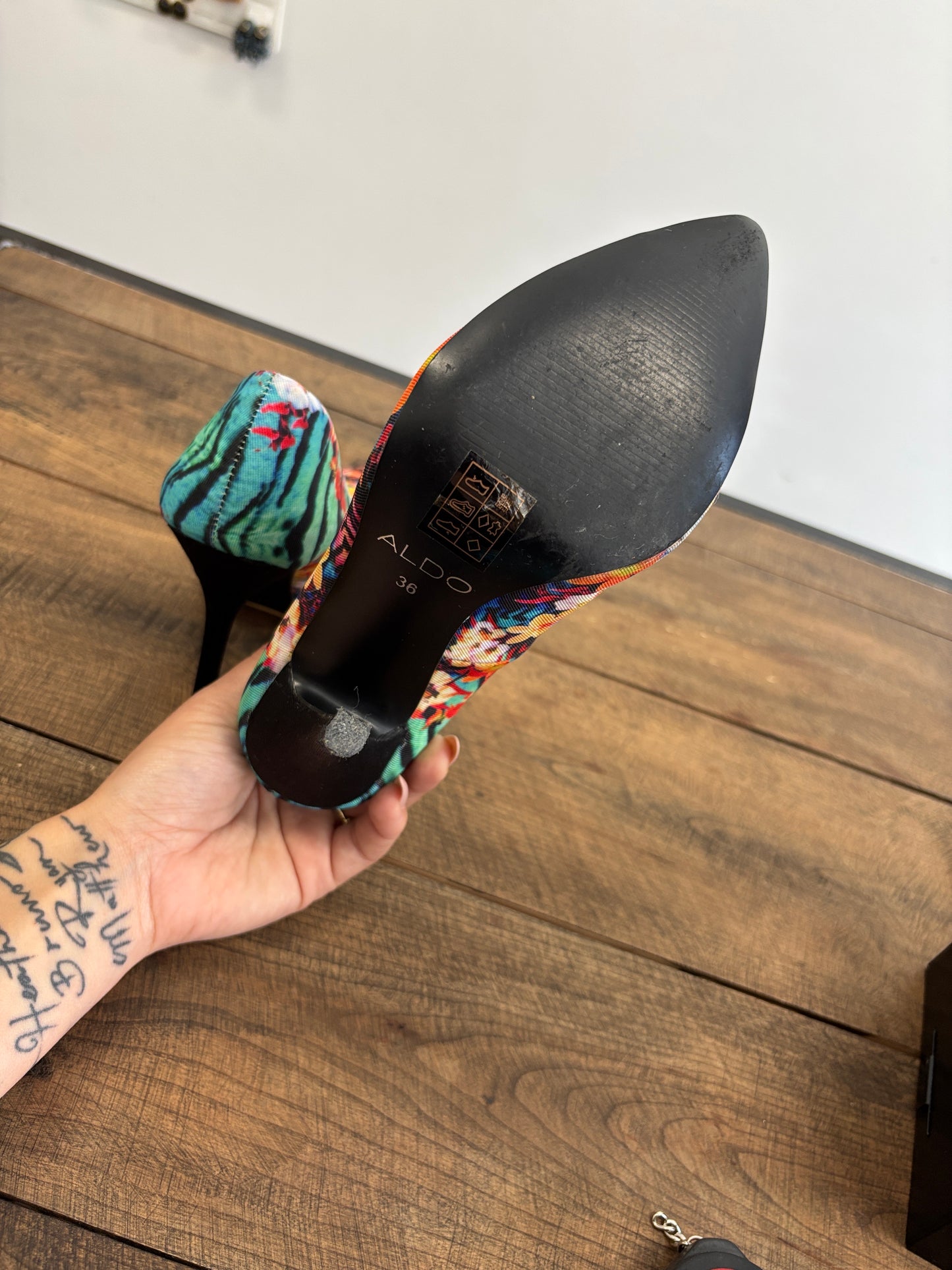 Talon multi couleur fleuri - ALDO