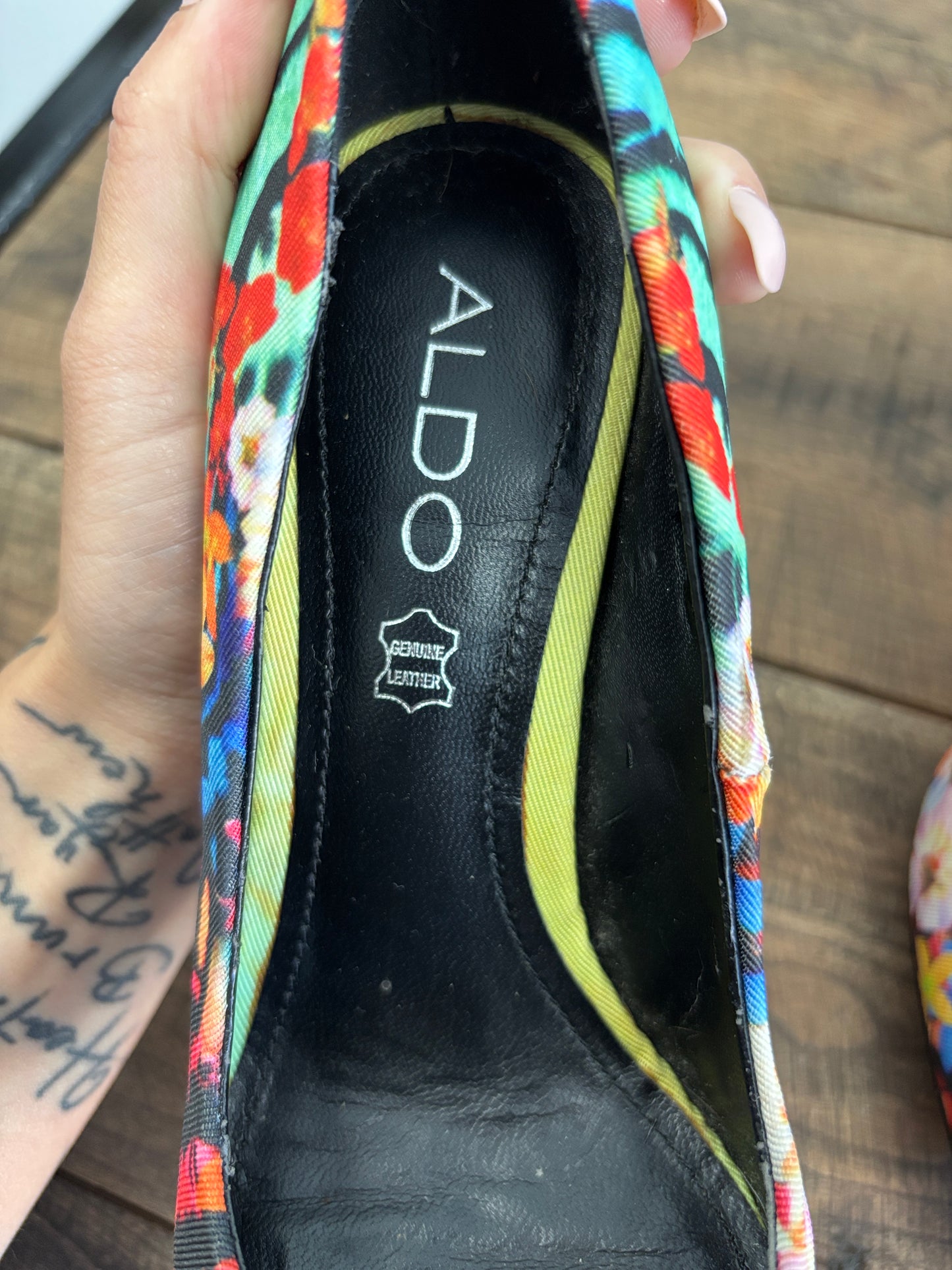 Talon multi couleur fleuri - ALDO