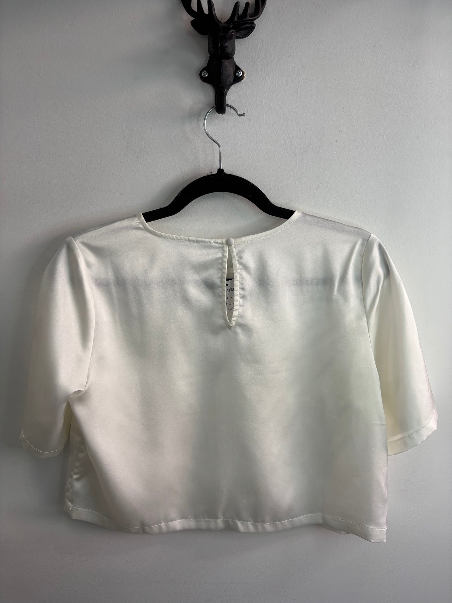 Chemise croc top blanc