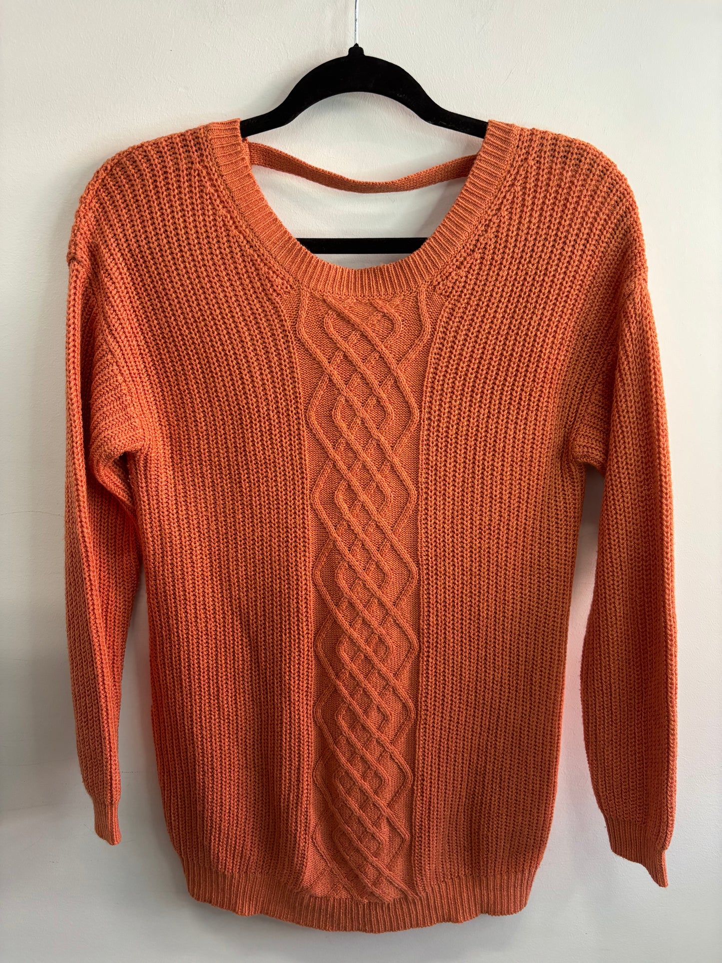 Laine orange, dos ouvert MYSTYLE - Grandeur: Small