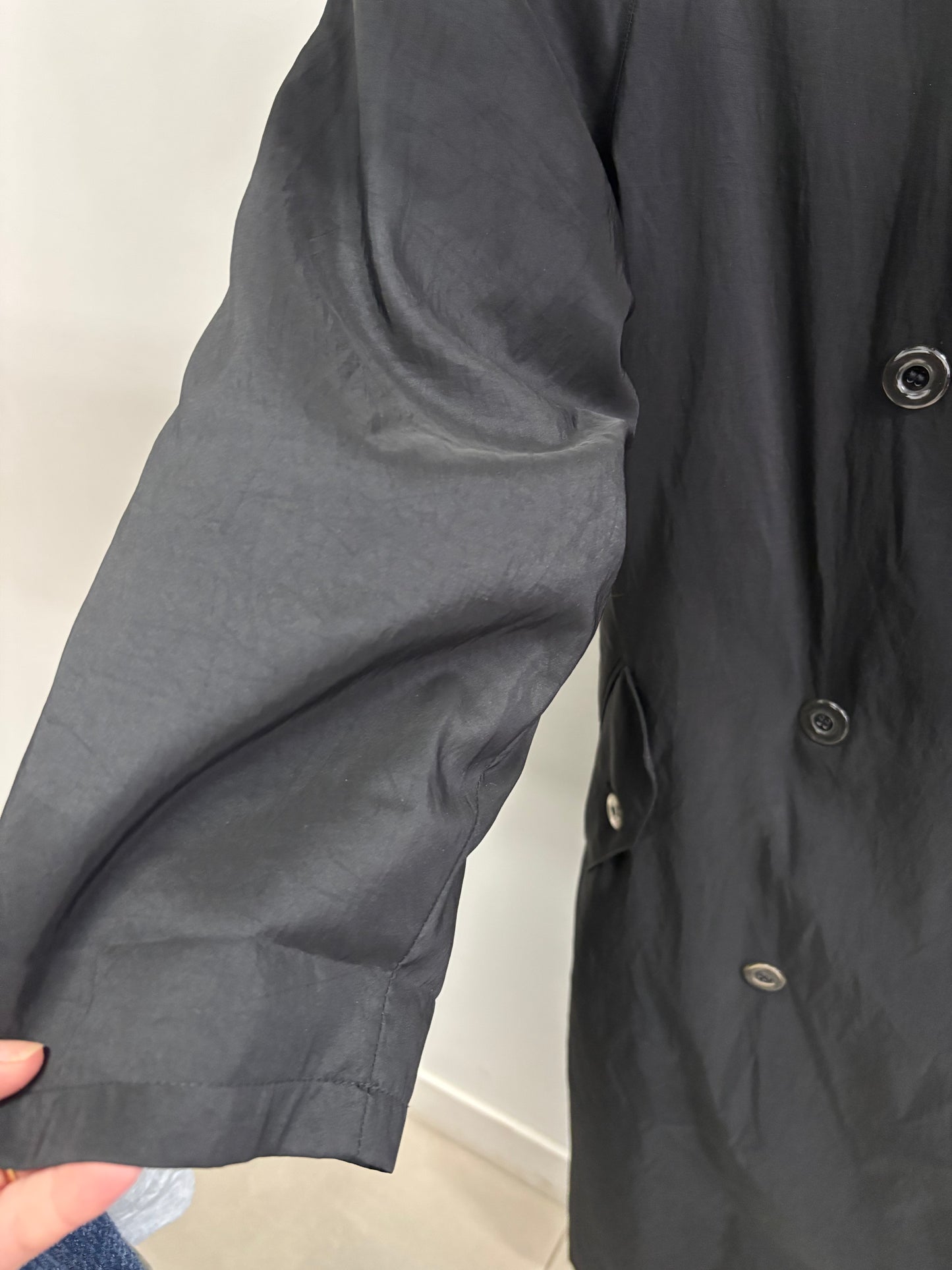 Manteau Longue Noir Avec Veste en Doublure JONES NEW YORK