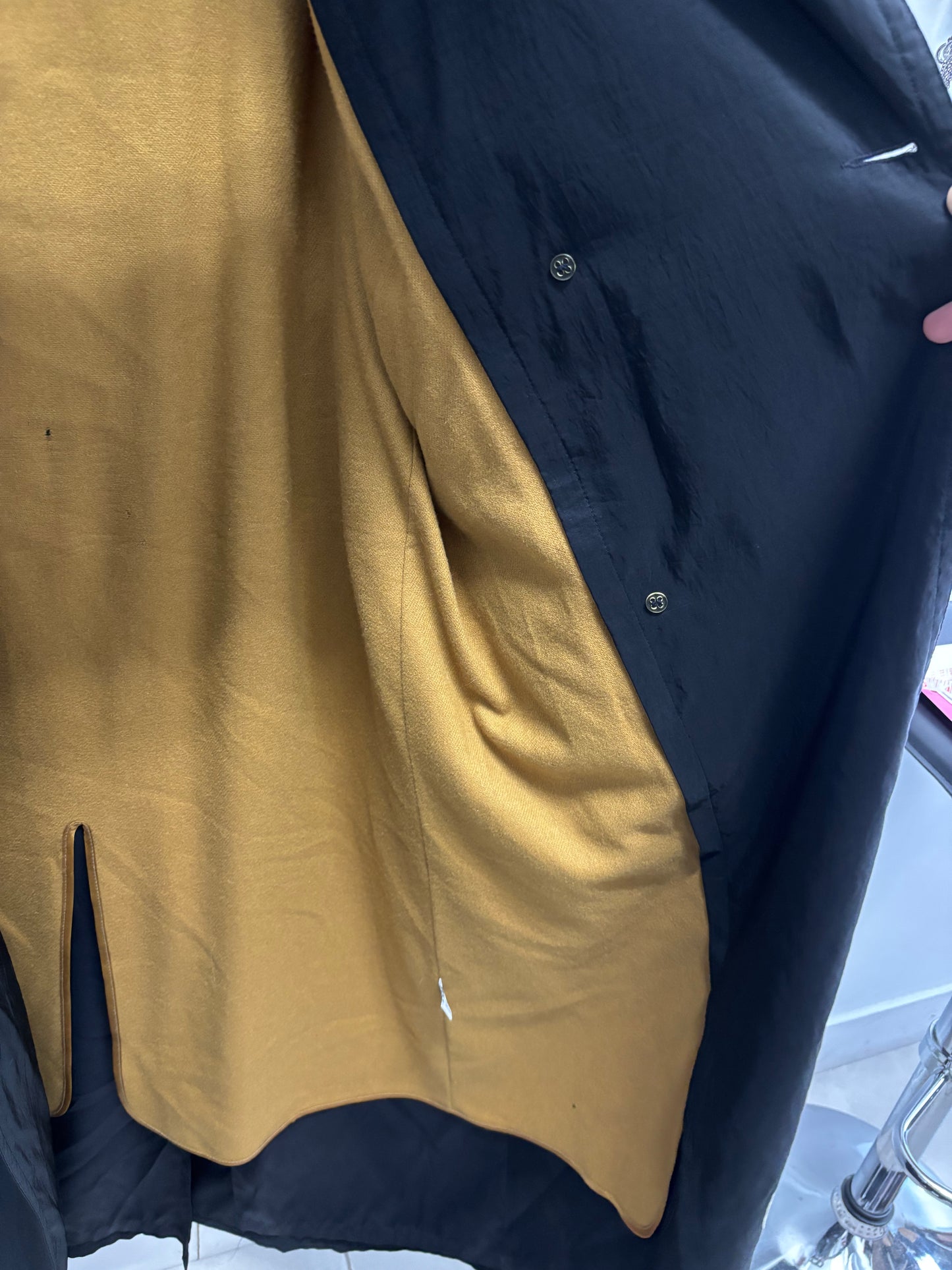 Manteau Longue Noir Avec Veste en Doublure JONES NEW YORK