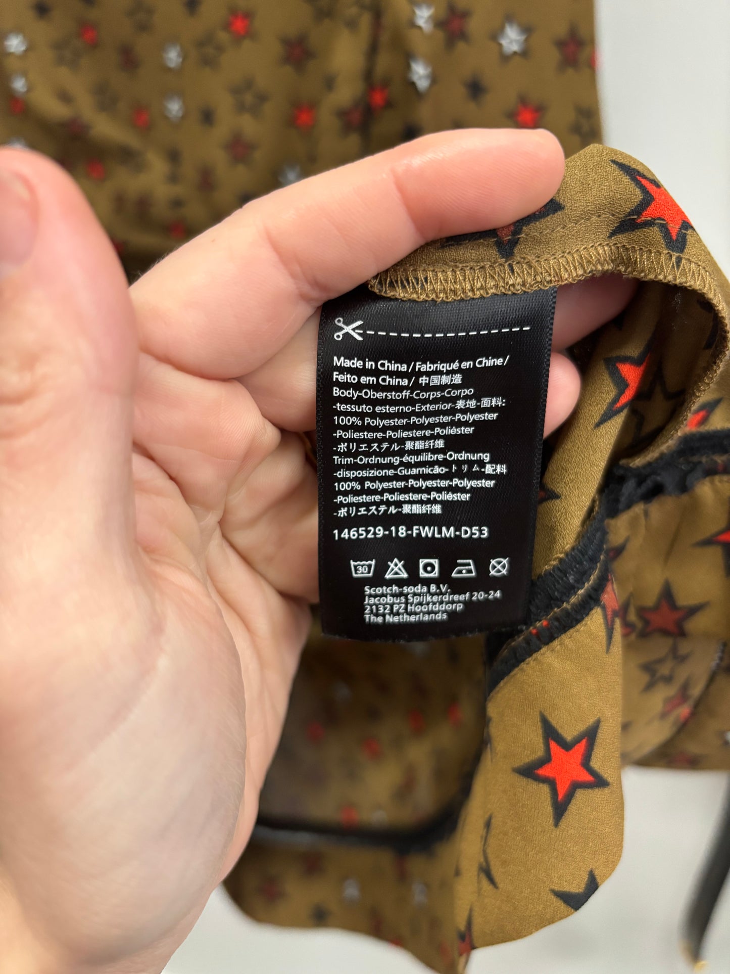 Blouse Étoile SCOTCH & SODA - Grandeur: Large