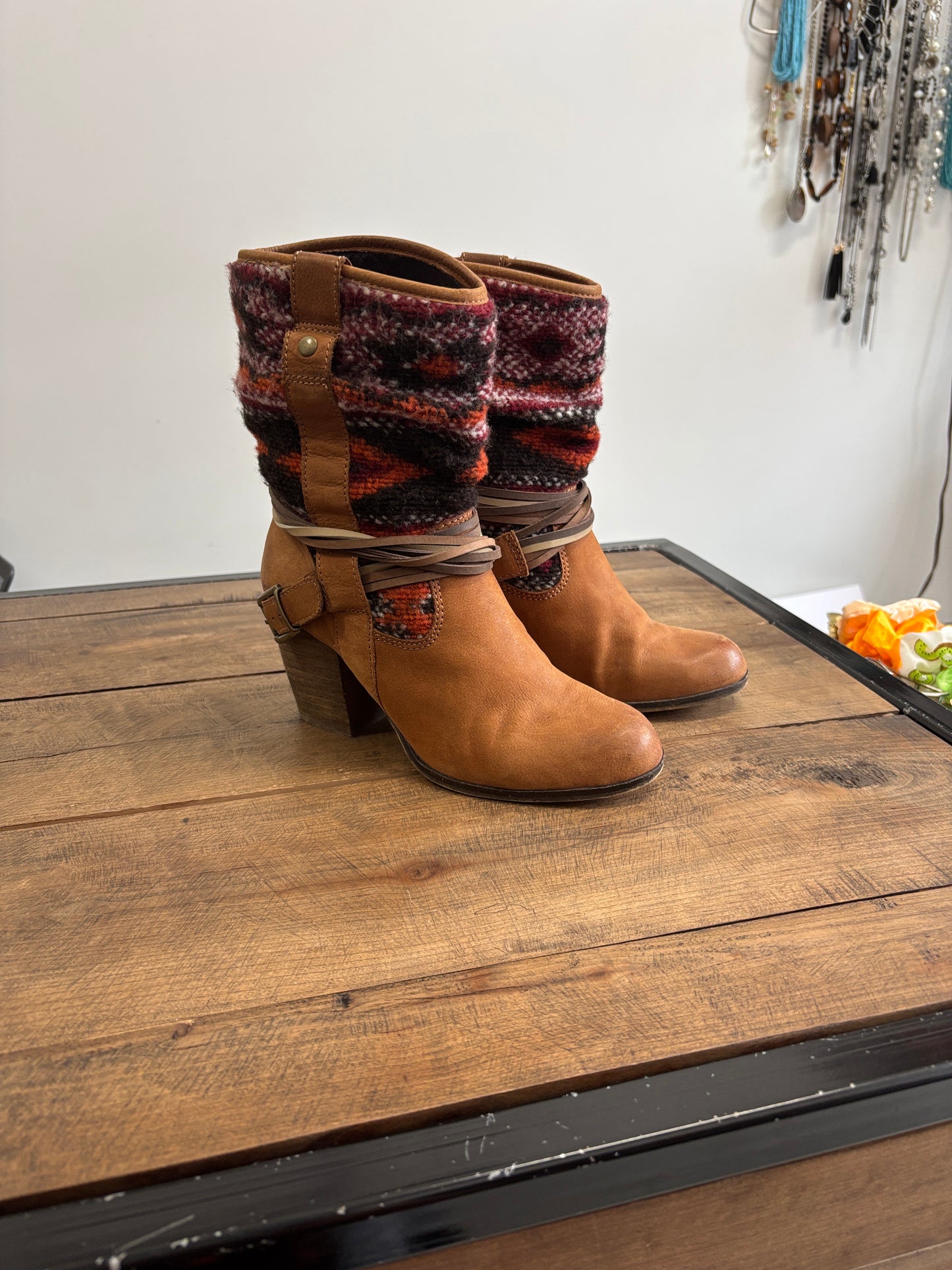 Botte Brune Tricot STEVE MADDEN - Grandeur: 6