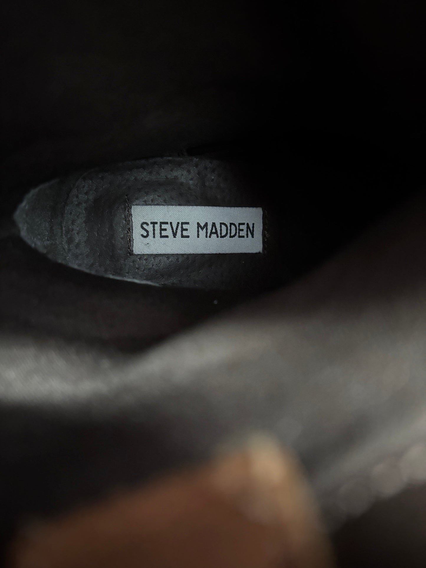 Botte Brune Tricot STEVE MADDEN - Grandeur: 6