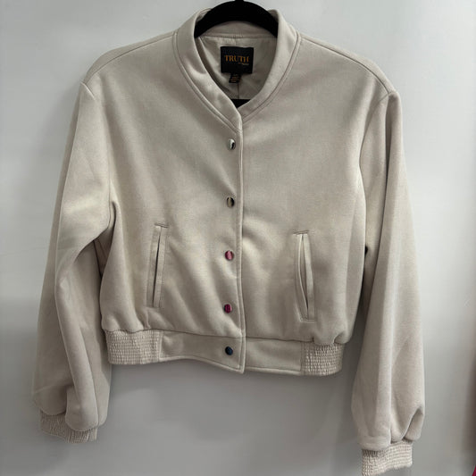 Manteau Style Suede Crème TRUTH by Republic - Grandeur: Small