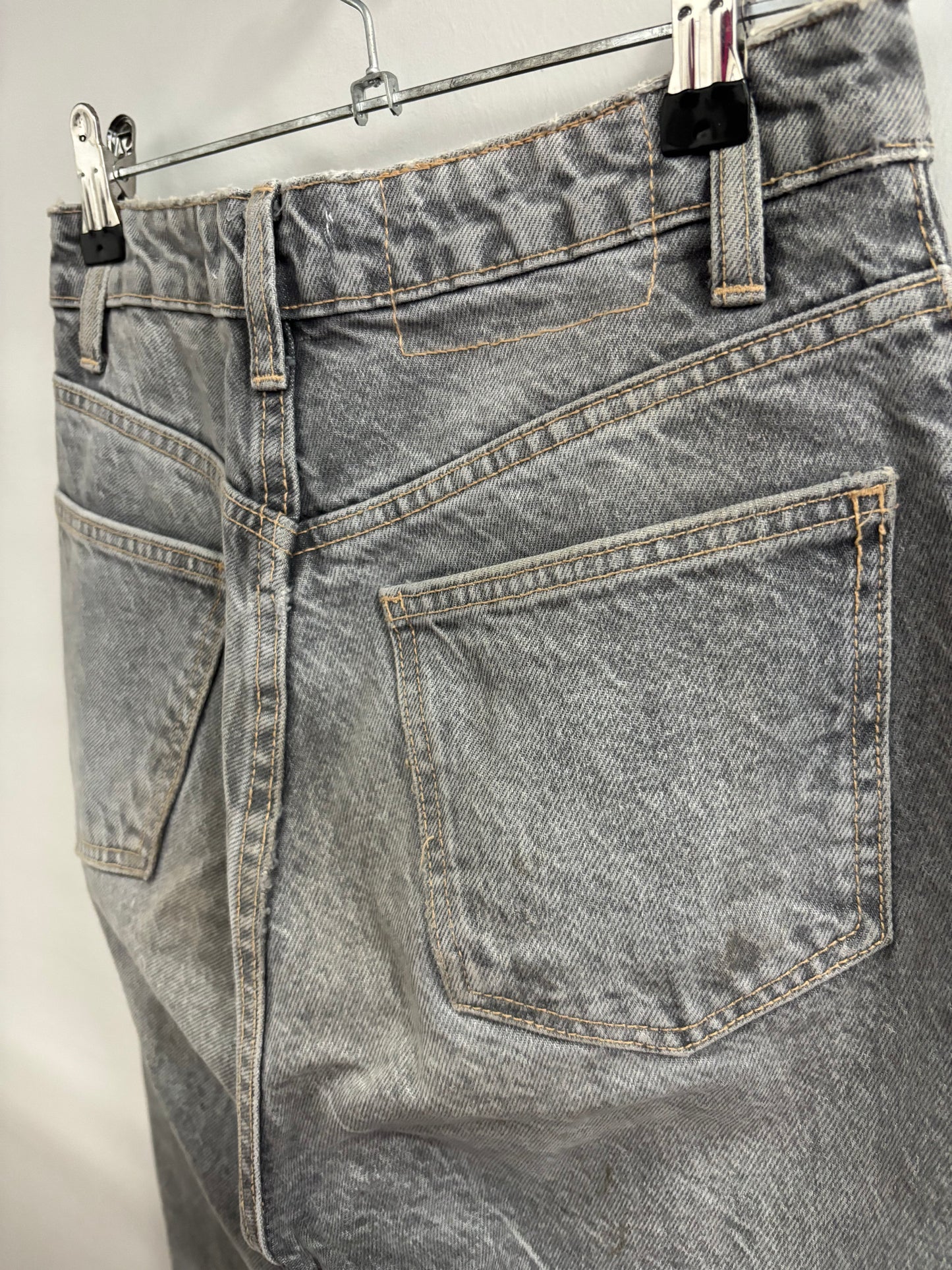 Jeans Baggy Gris ZARA - Grandeur: 2