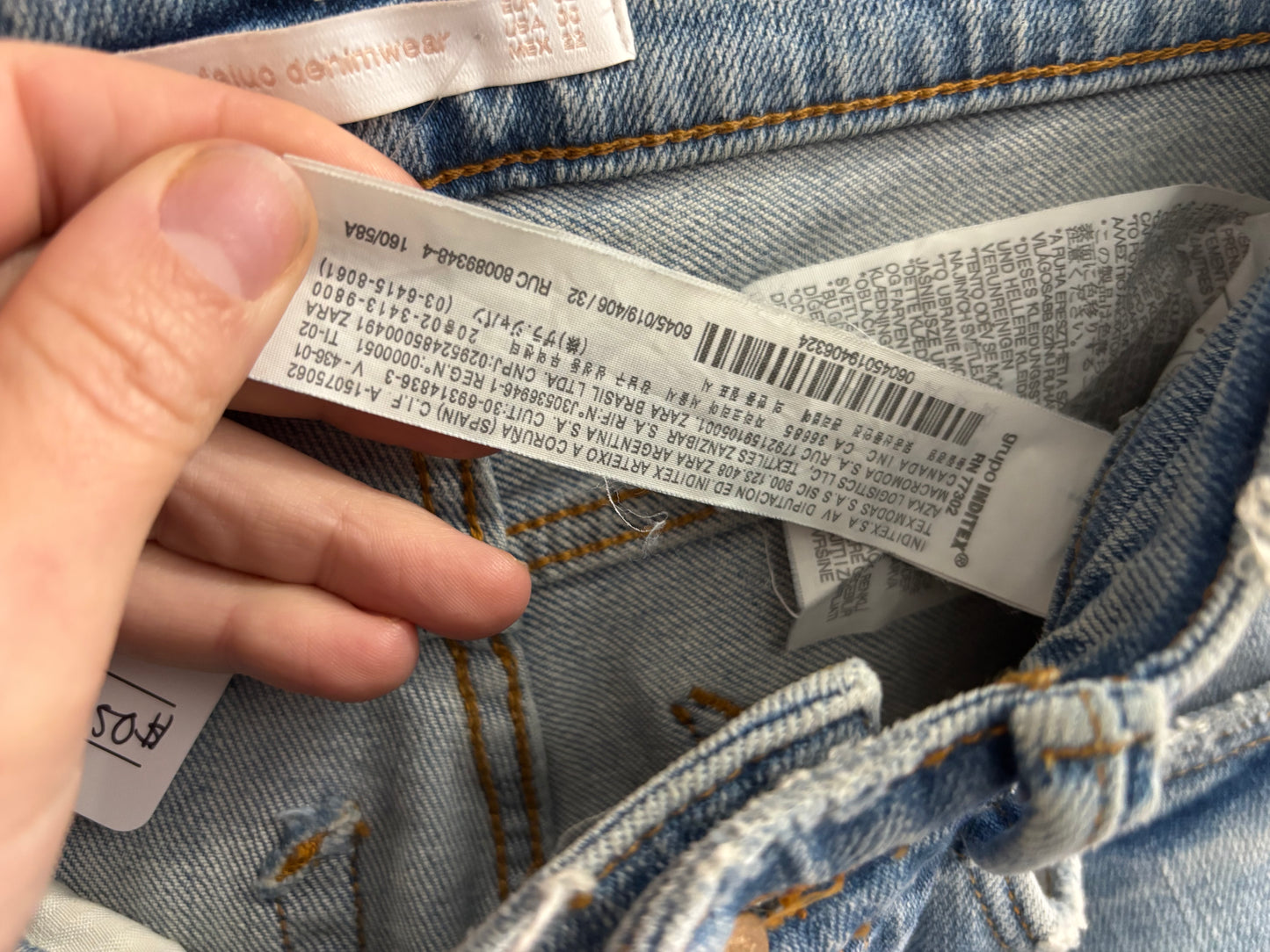 Jeans ZARA Girly - Grandeur: 00