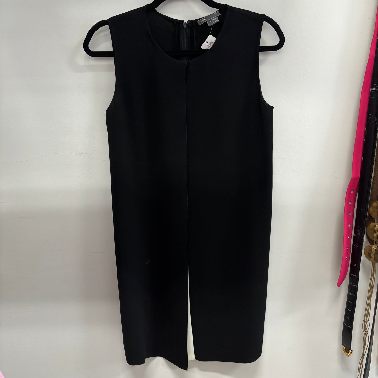 Robe Soiré Noir VINCE - Grandeur: 4