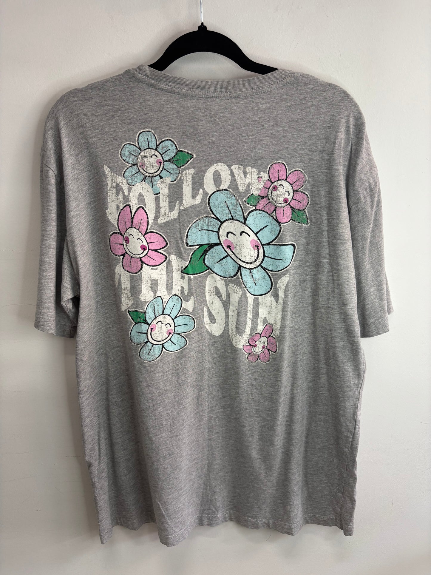 T-shirt Gris "Follow The Sun" ROSE & VINE - Grandeur: XSmall/ Small