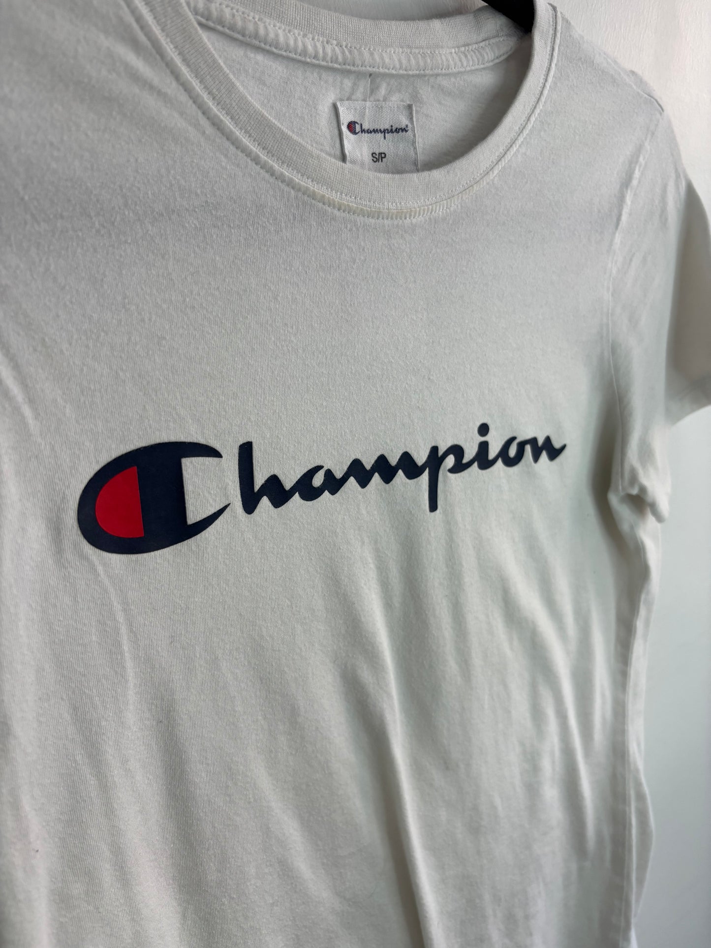 T-shirt basic Blanc CHAMPION - Grandeur: Small
