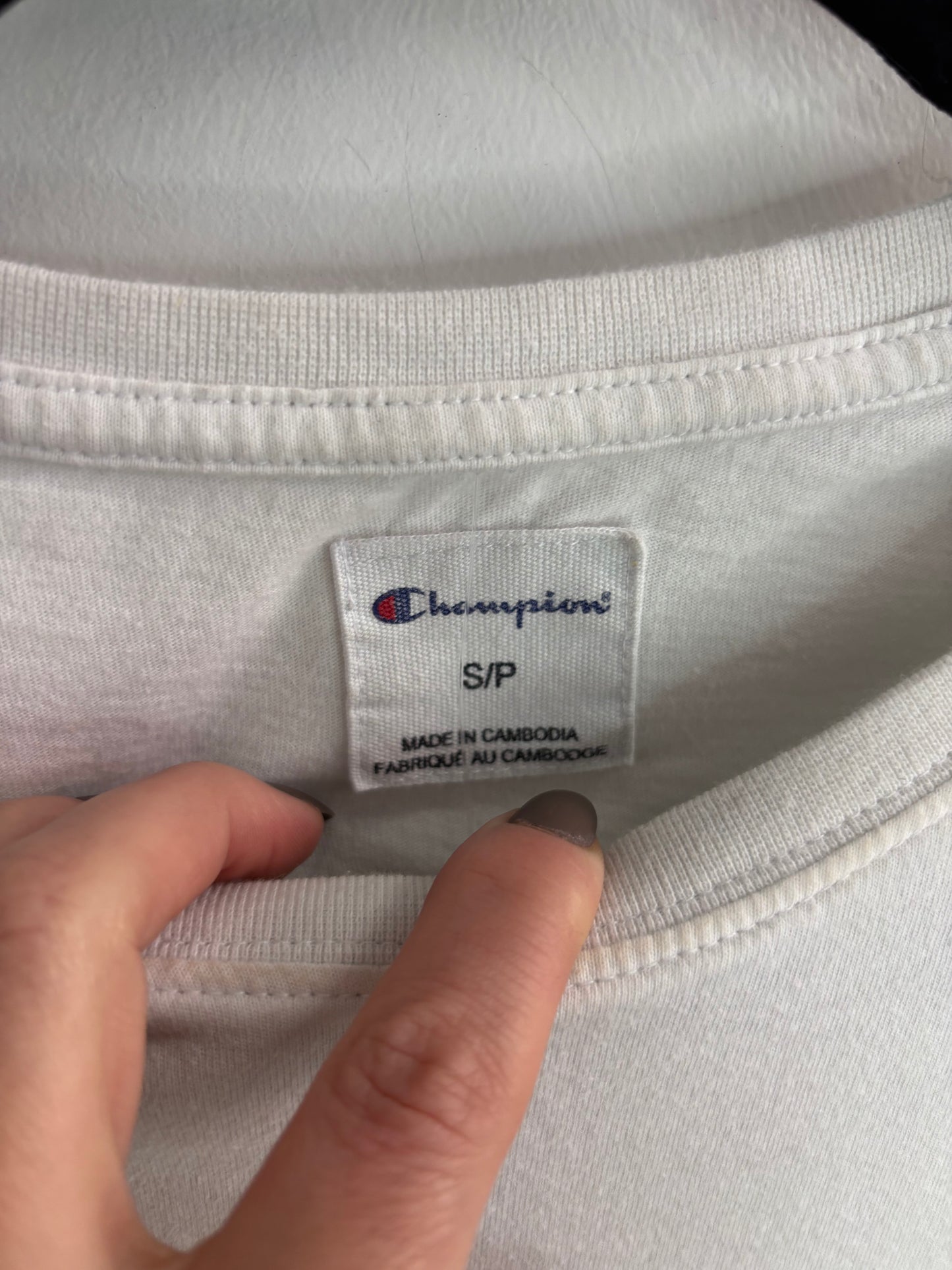 T-shirt basic Blanc CHAMPION - Grandeur: Small