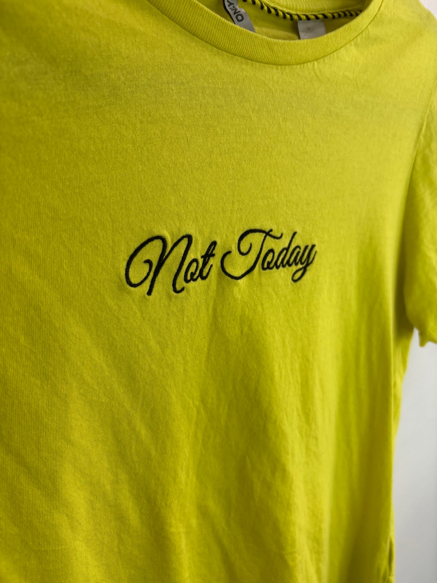 T-shirt Neon Jaune ONLY - Grandeur: Small