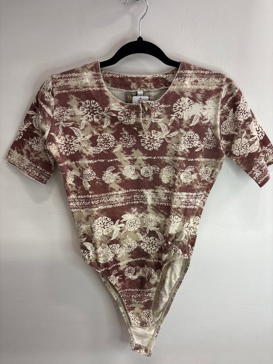 Body Suite Vintage BASIC RED - Grandeur: Medium