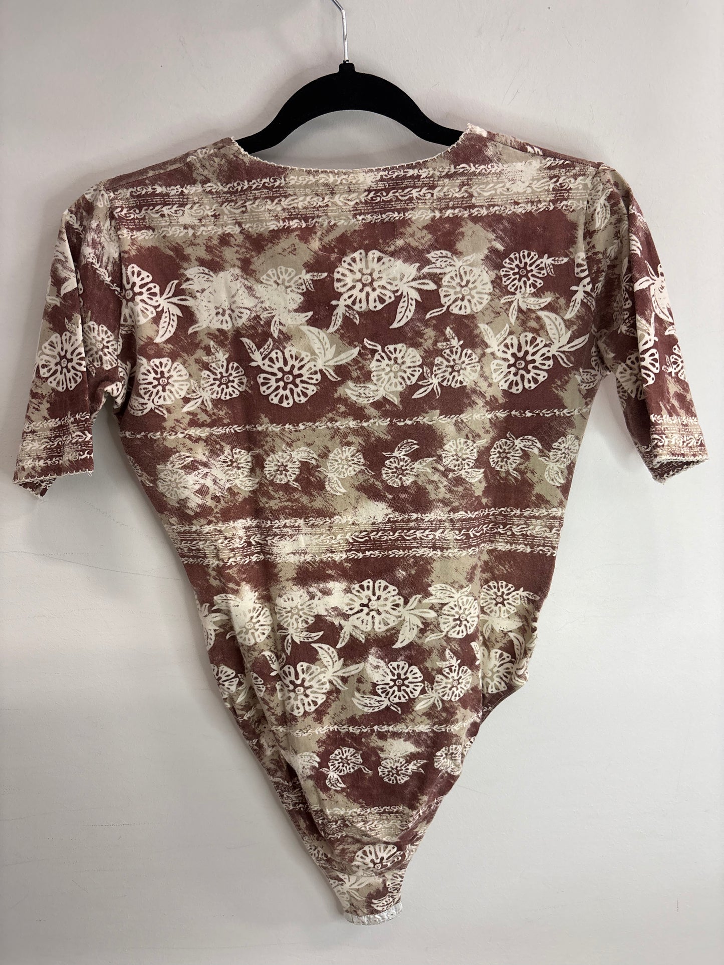 Body Suite Vintage BASIC RED - Grandeur: Medium