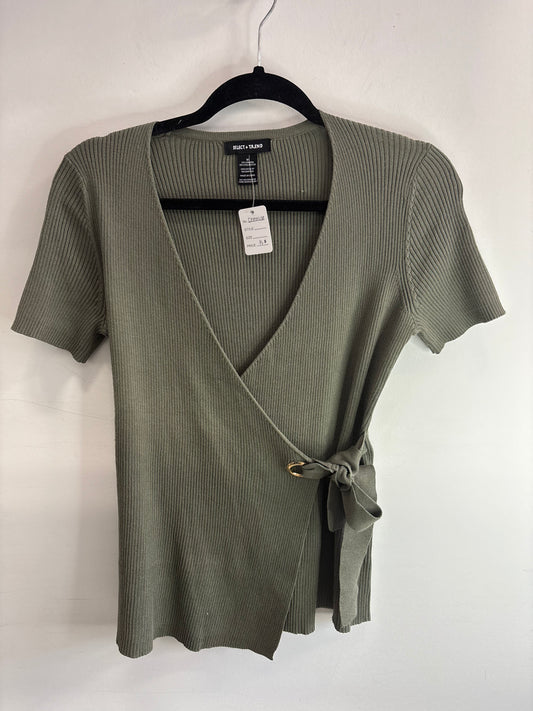 Blouse Vert Croisé SELECT + TREND - Grandeur: Medium