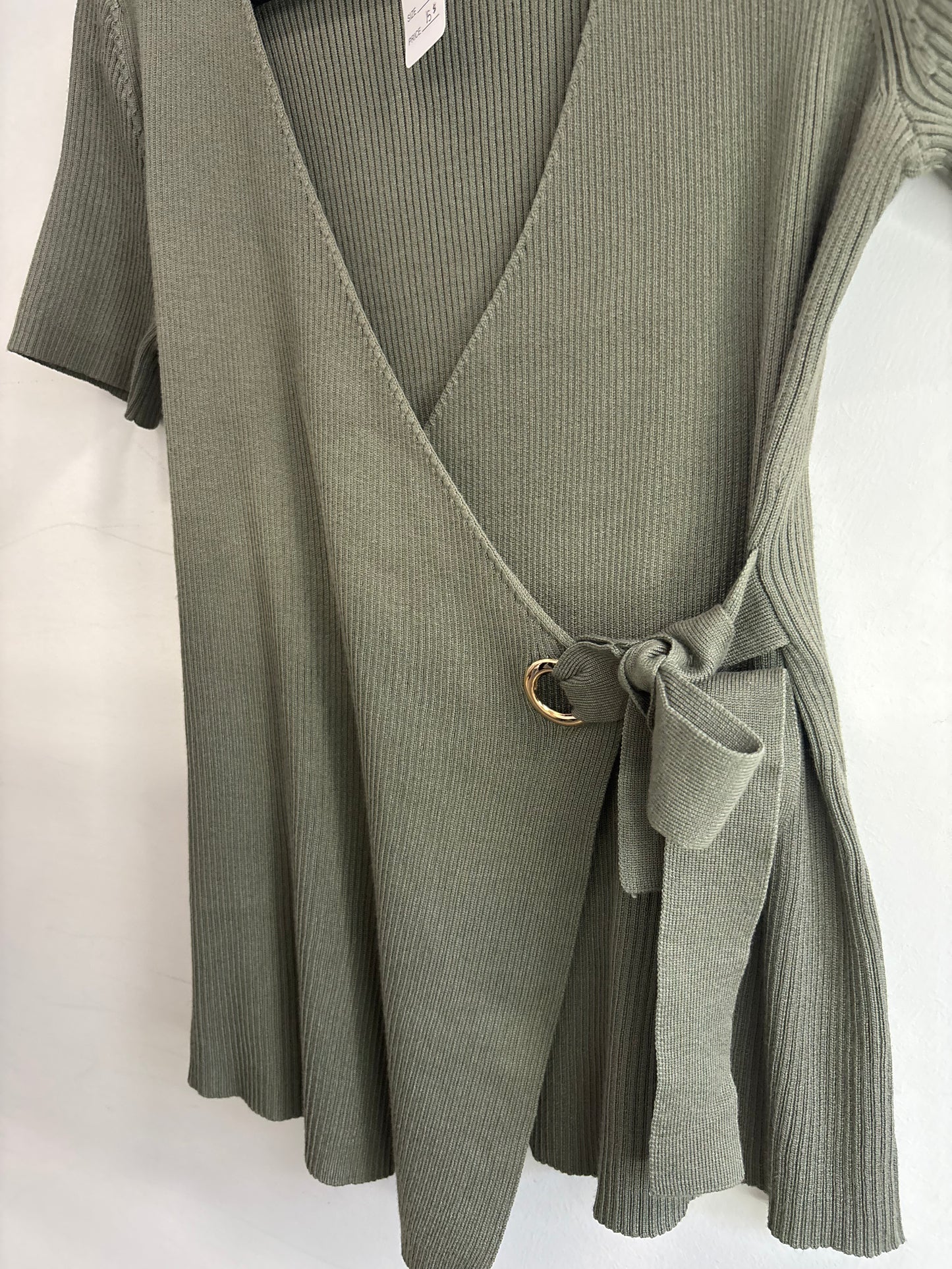 Blouse Vert Croisé SELECT + TREND - Grandeur: Medium