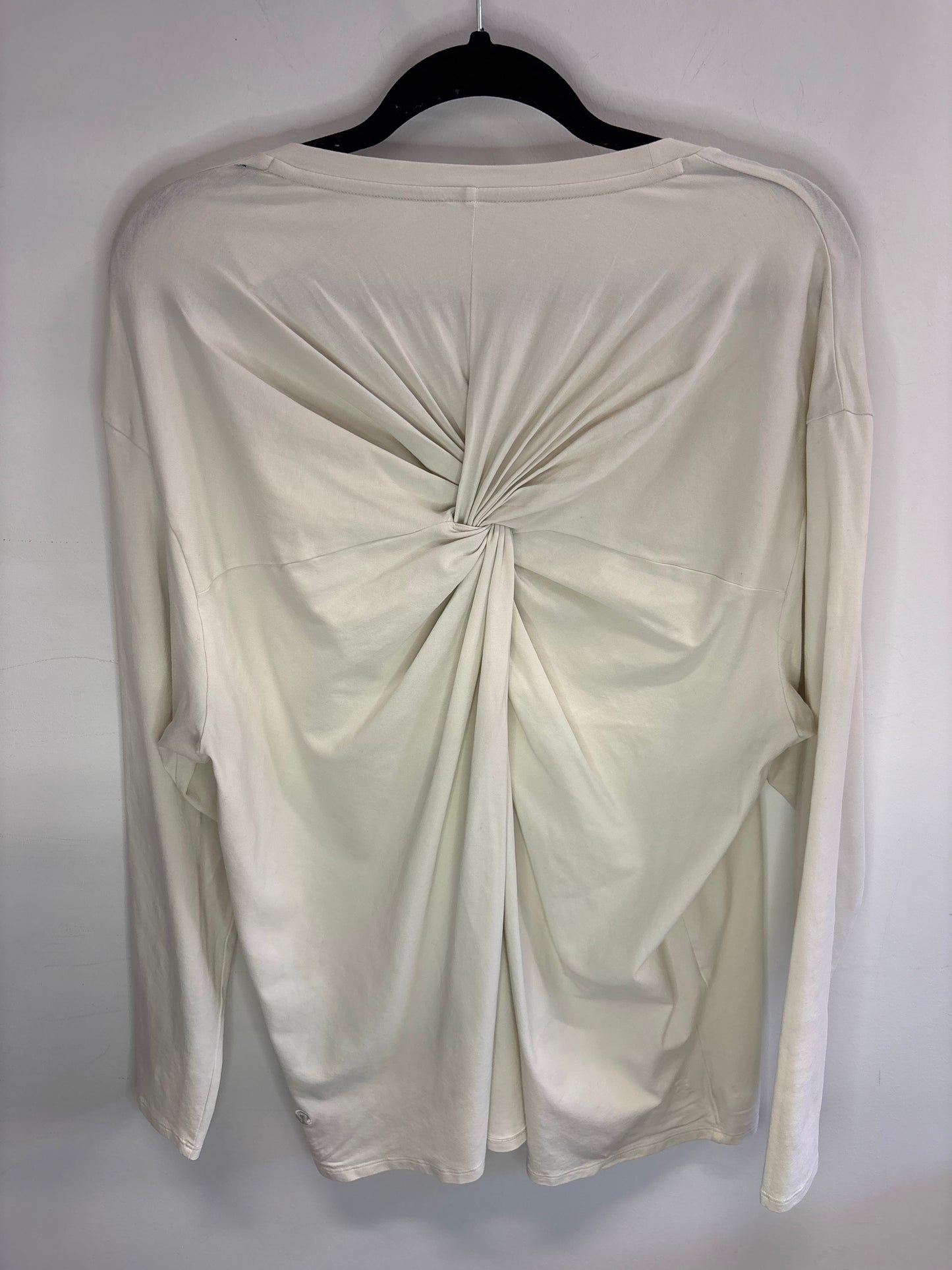 Chandail Manche Longue Blanc LULULEMON - Grandeur: Medium / Large