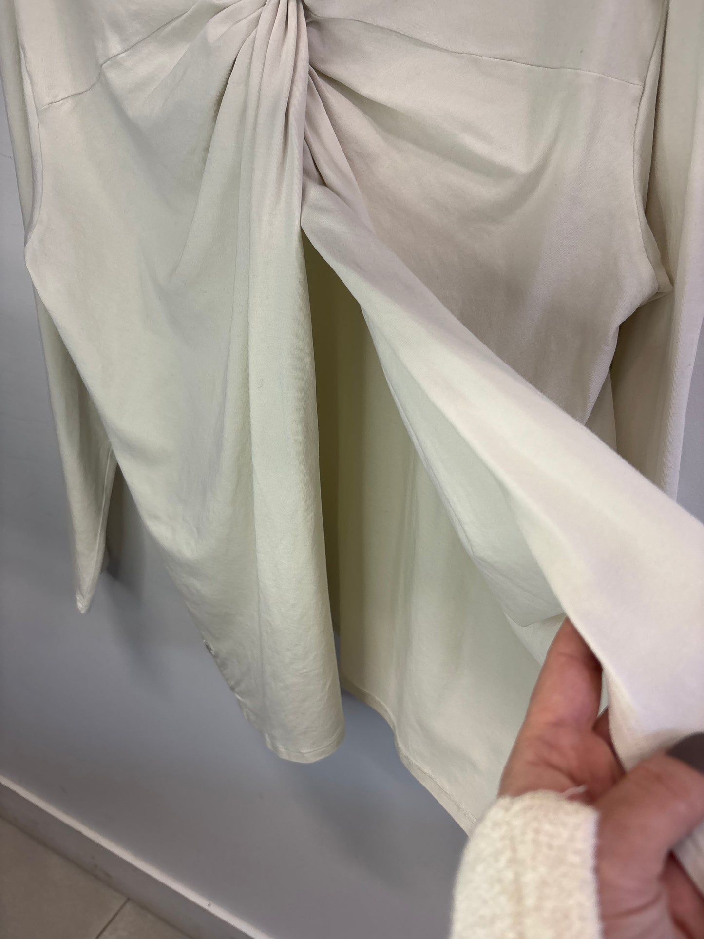 Chandail Manche Longue Blanc LULULEMON - Grandeur: Medium / Large