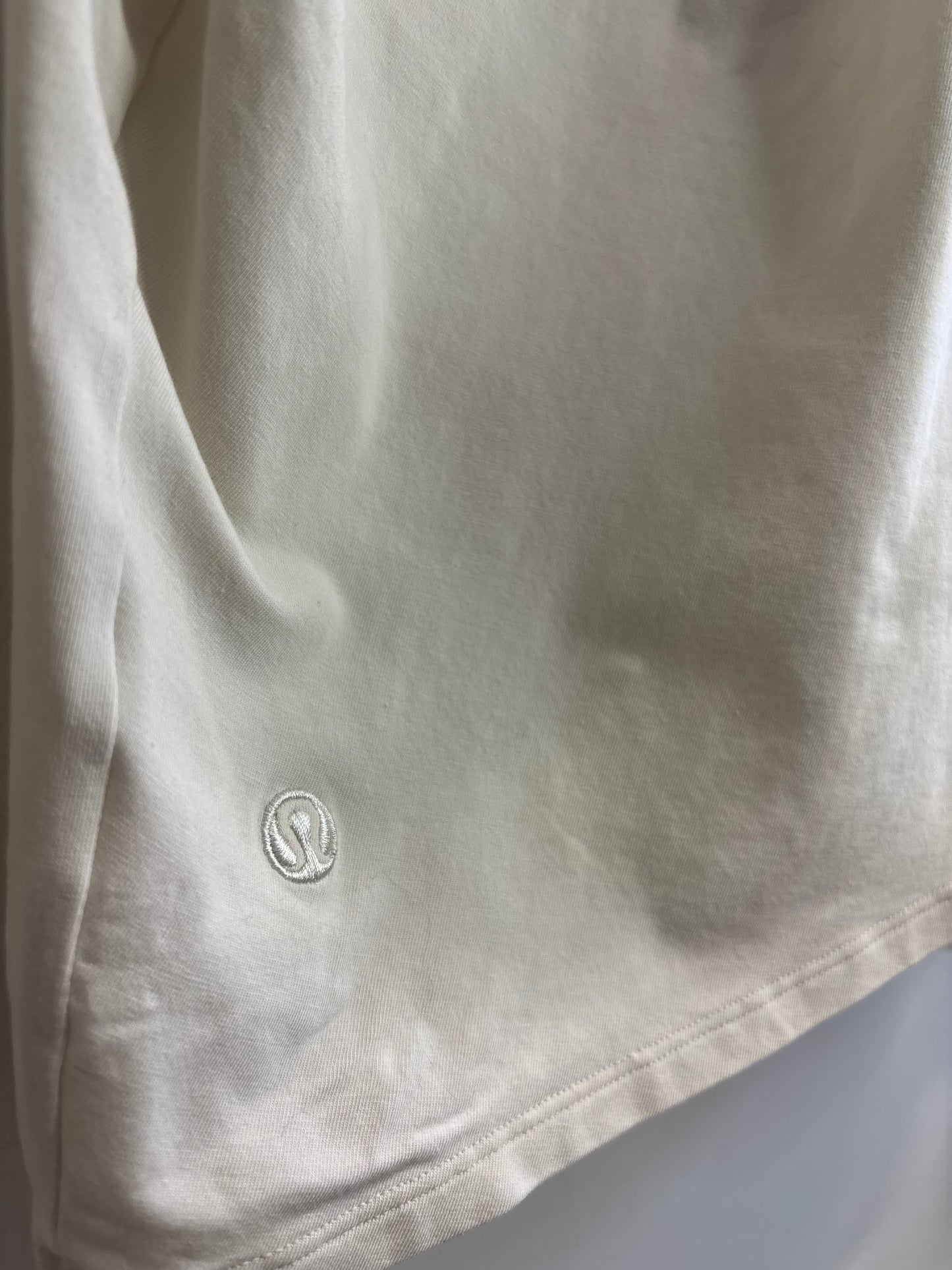 Chandail Manche Longue Blanc LULULEMON - Grandeur: Medium / Large