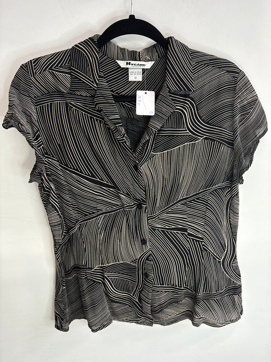 Chemise Noir Manche Courte NYGARD COLLECTION - Grandeur: 12